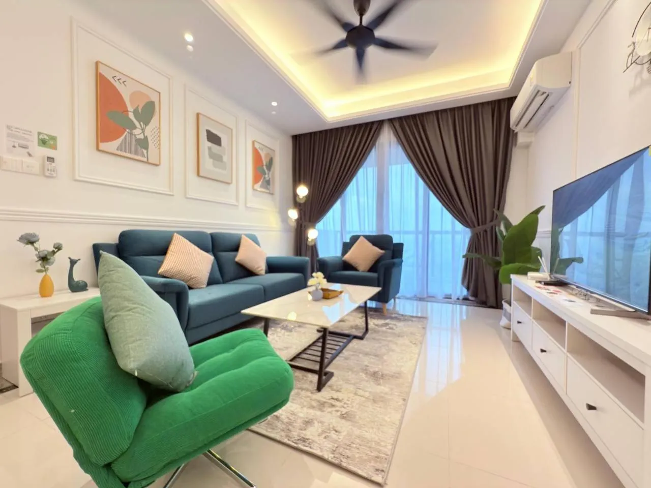 Two-Bedroom Apartment - Oceanfront  in R&F Seine Region at ANJU