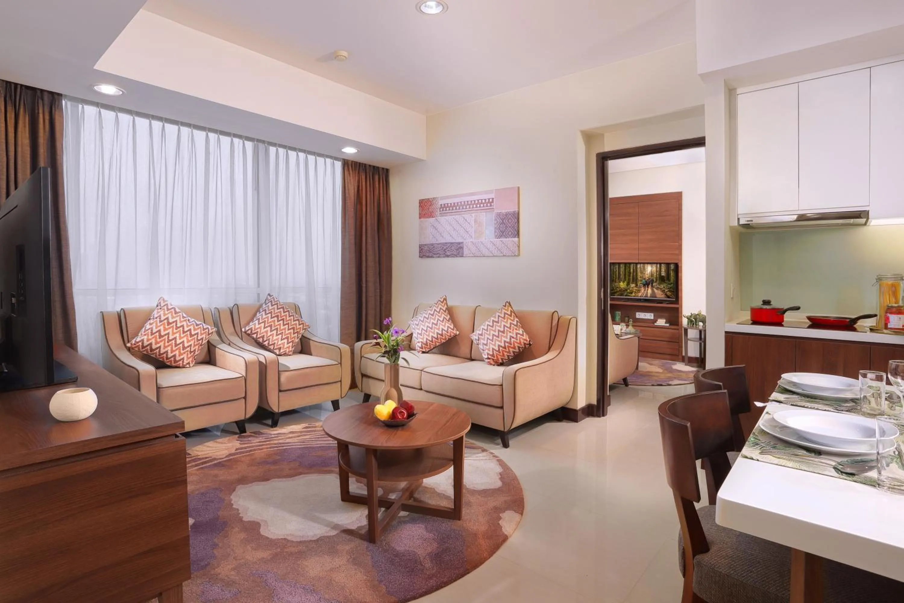 Three-Bedroom Club in Somerset Kencana Jakarta