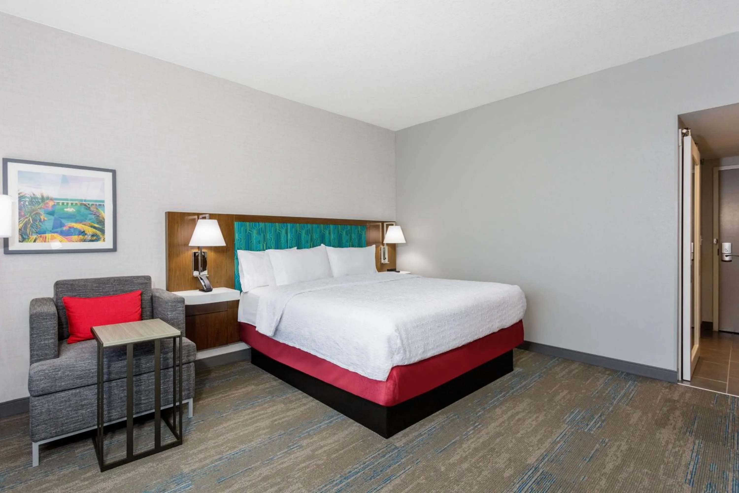 King Room with Microwave and Fridge in Hampton Inn By Hilton Ocoee Orlando