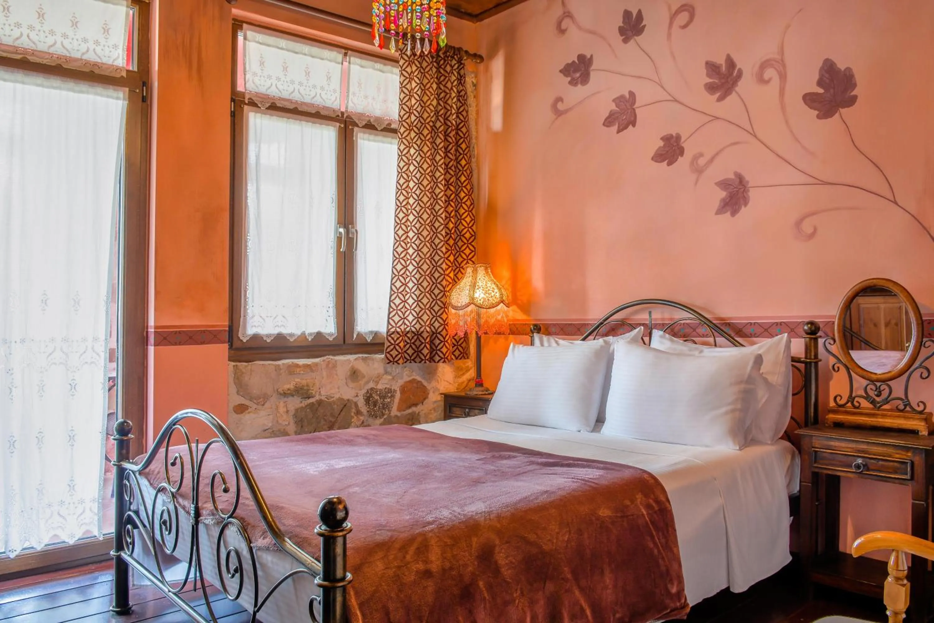 Double Room with Street View in Monastiri Guesthouse