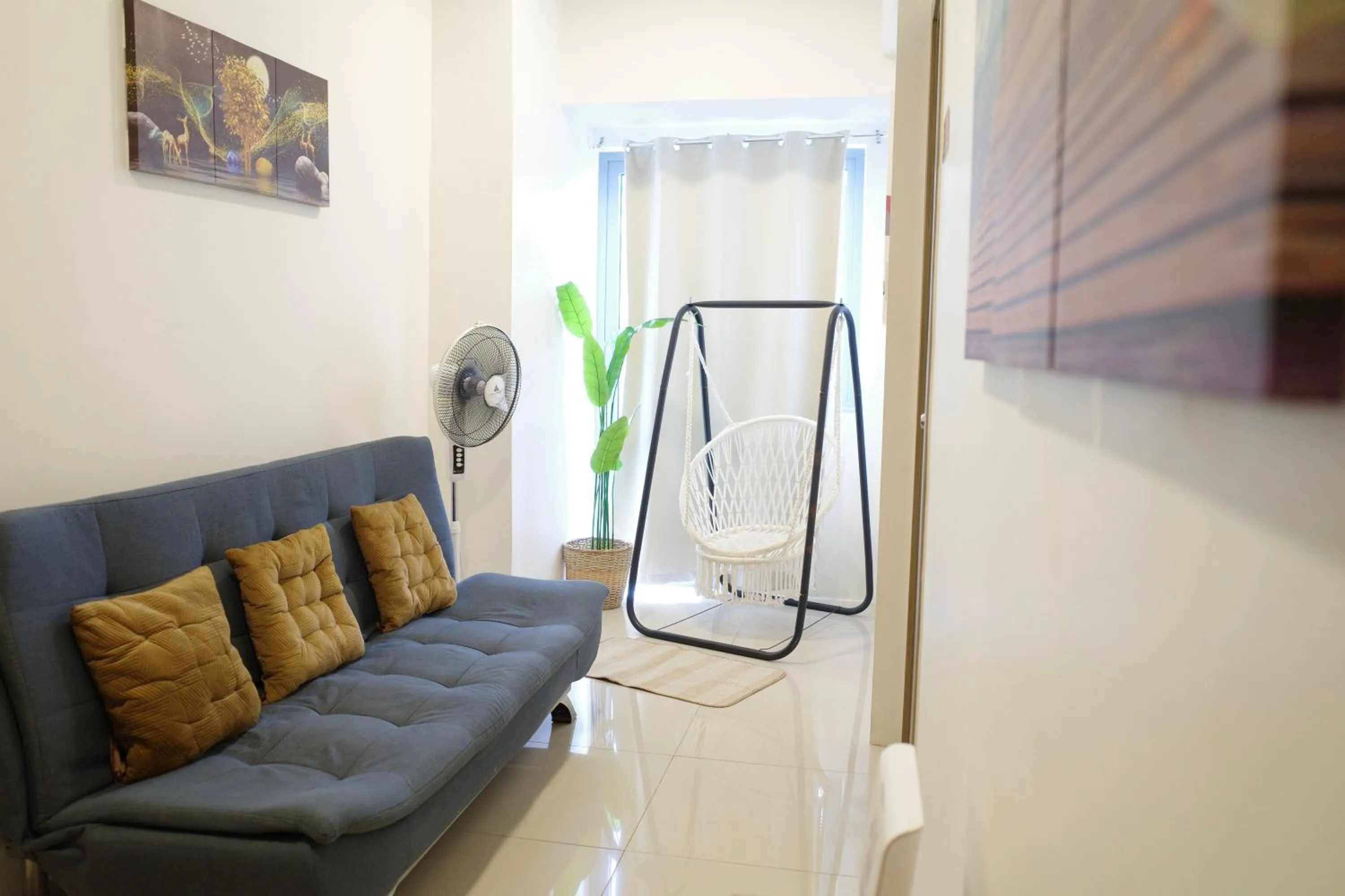 One-Bedroom Apartment with Balcony and City View in KDstays - Fame Residences