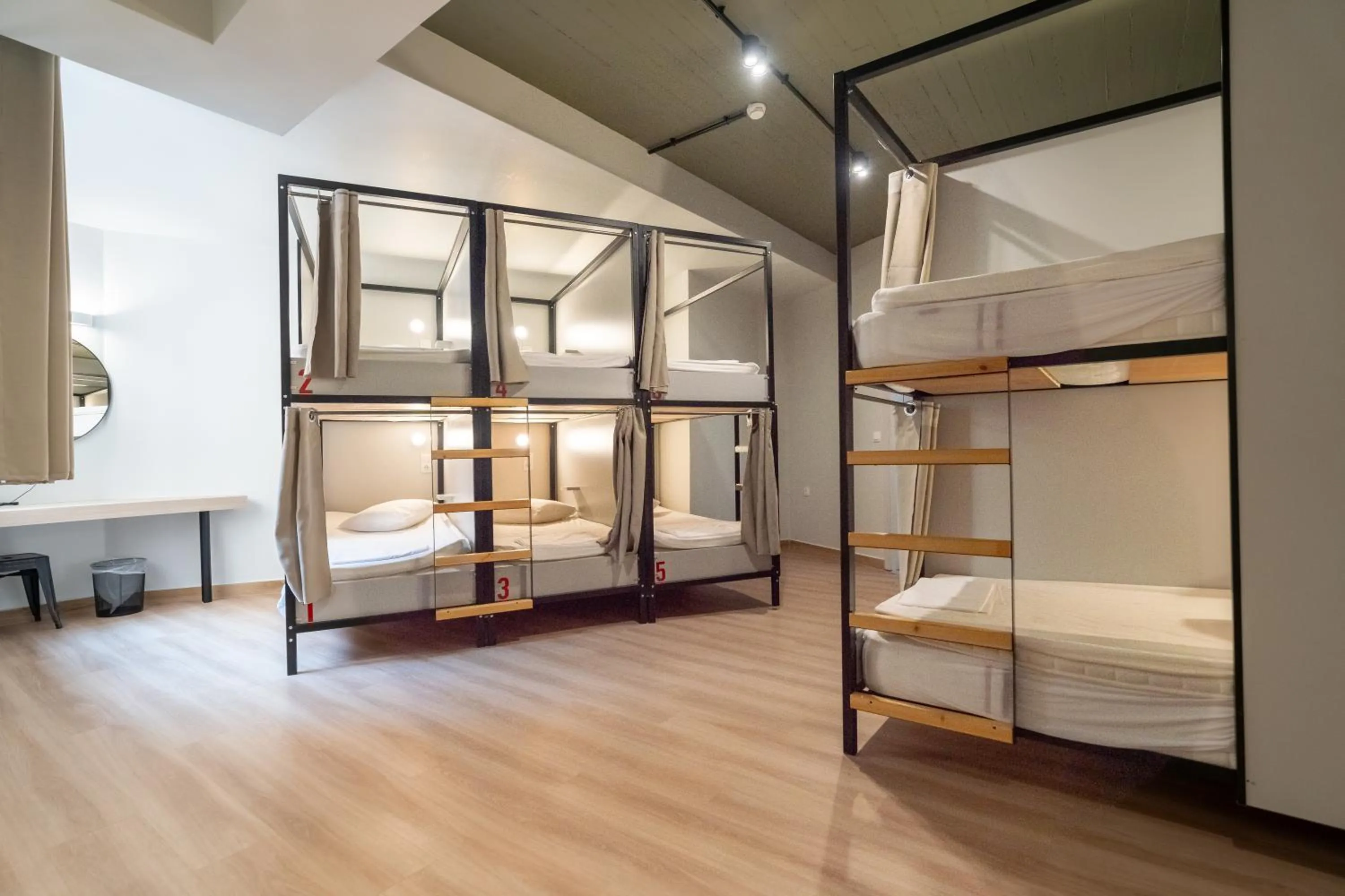 Bunk Bed in Female Dormitory Room   in Athens Hawks Urban
