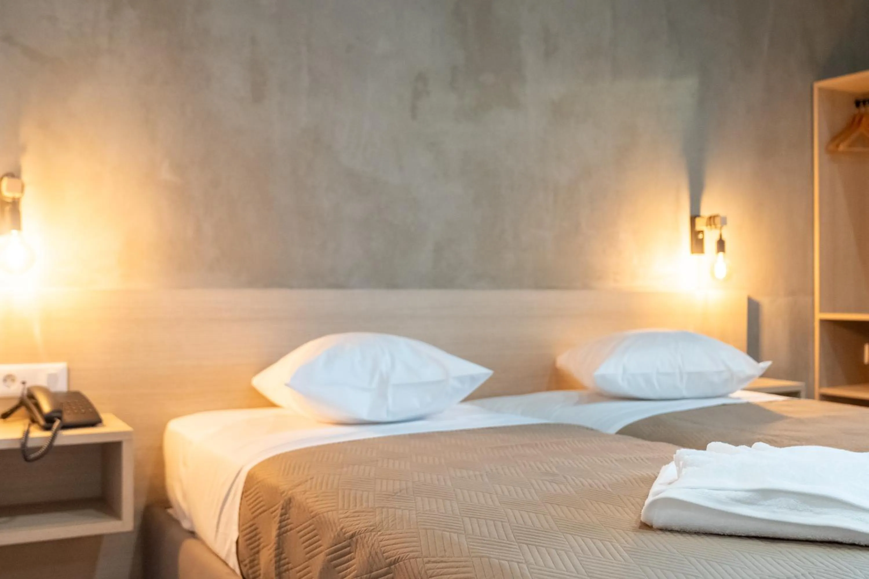 Superior Twin Room in Athens Hawks Urban