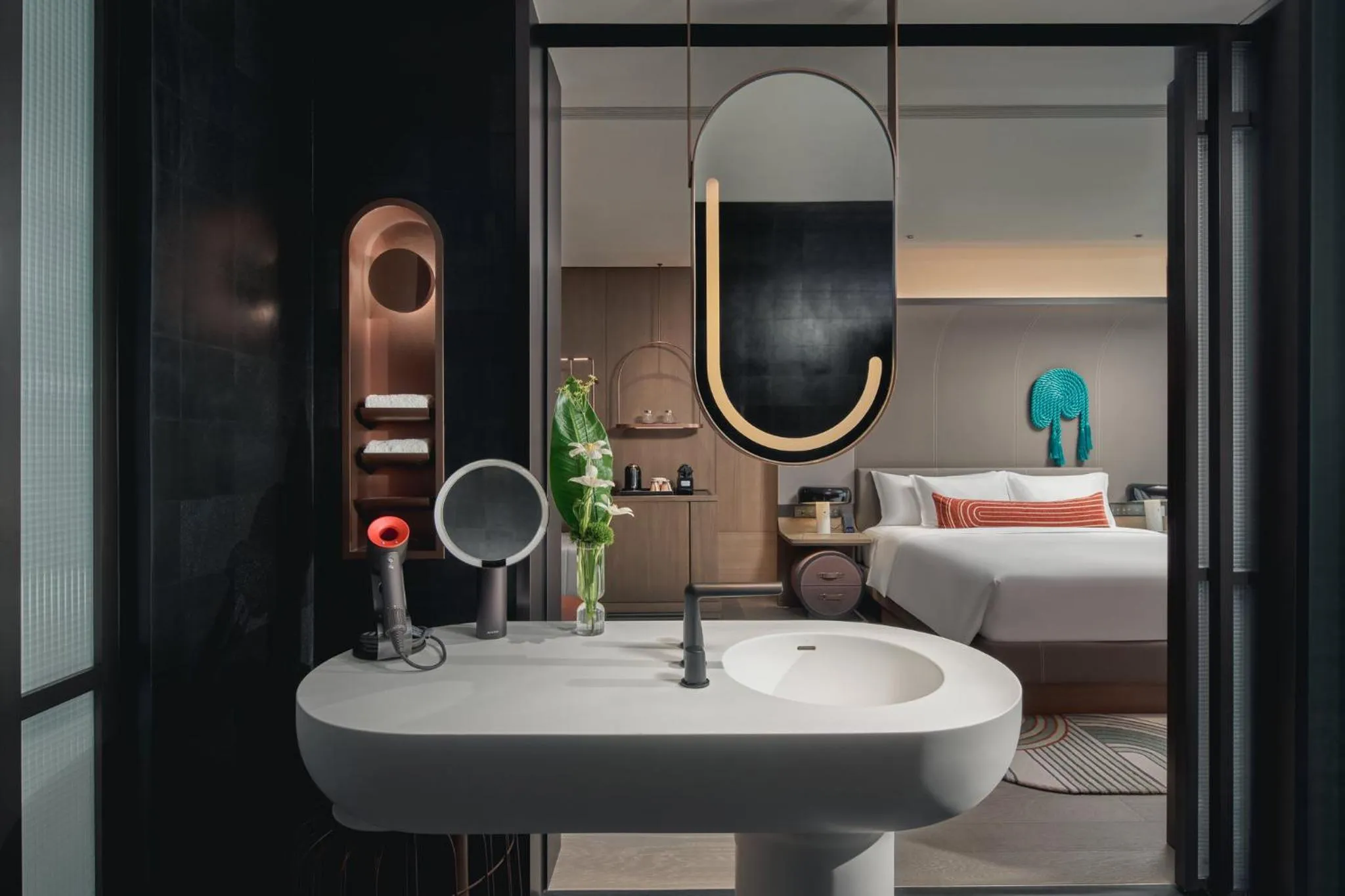 Standard King Room with City View in Hotel Indigo Ningbo Riverside by IHG