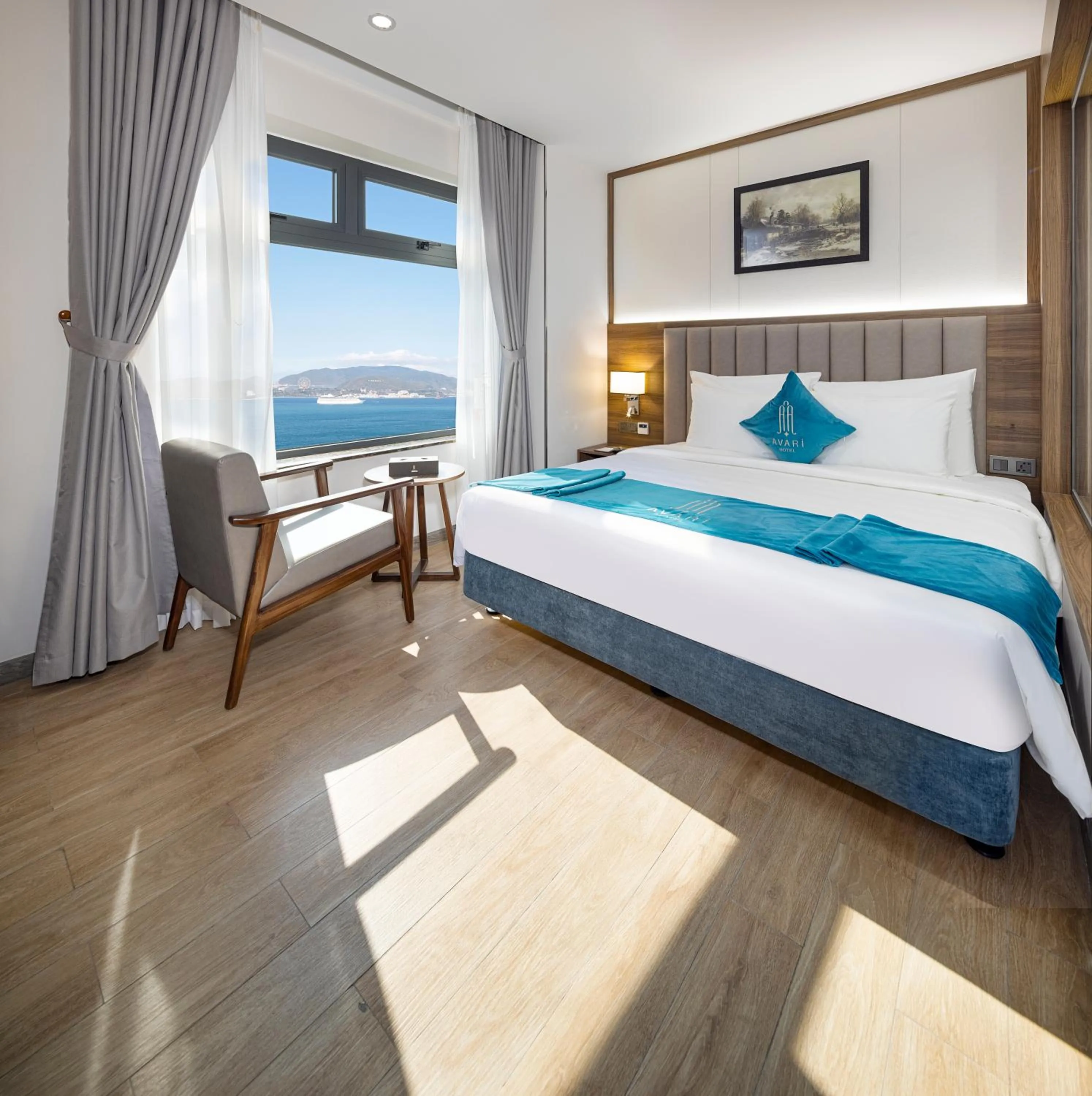 Deluxe Double Room with Sea View - single occupancy in Avari Hotel