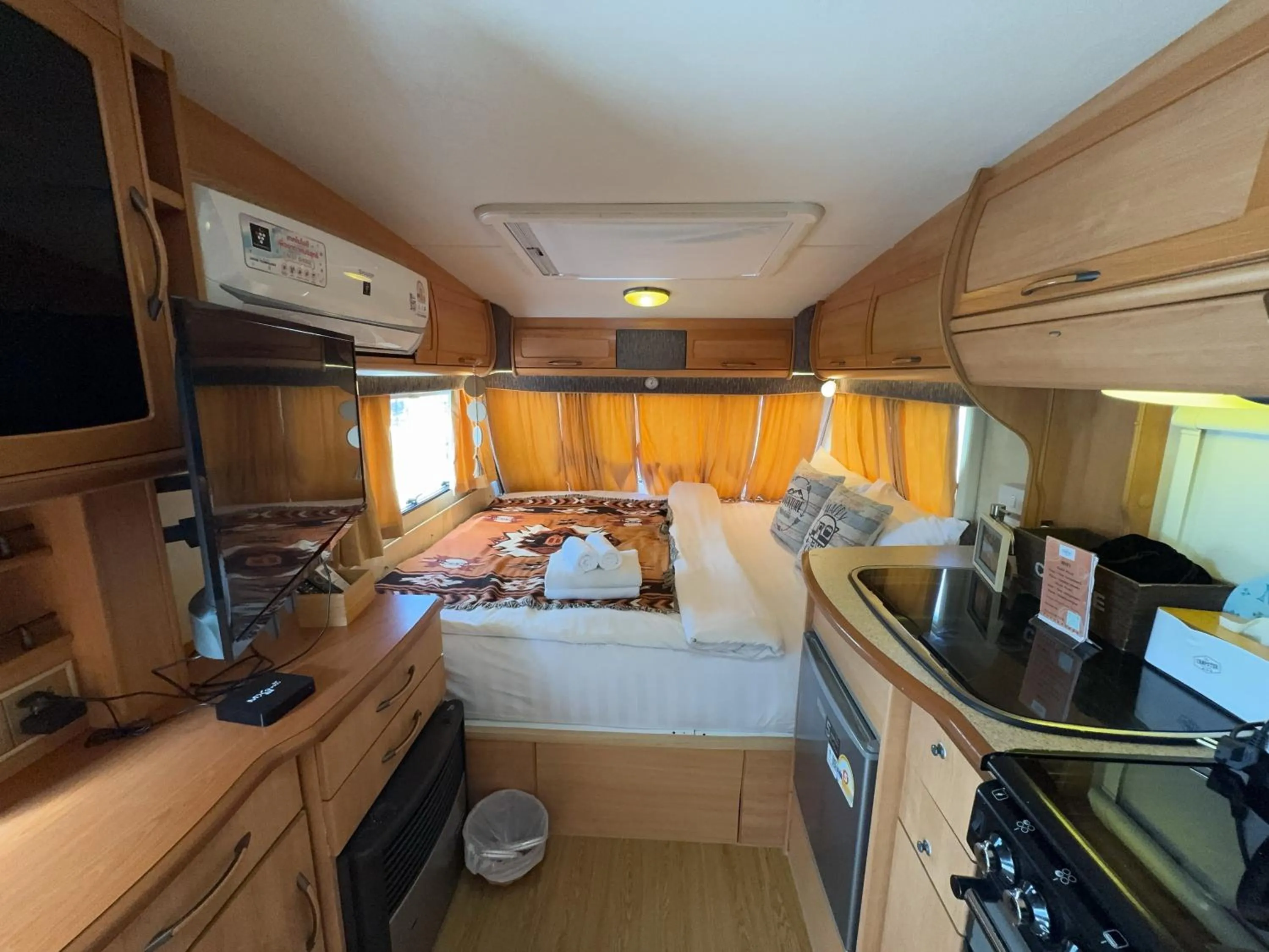 Caravan with River View in The Campster Kanchanaburi