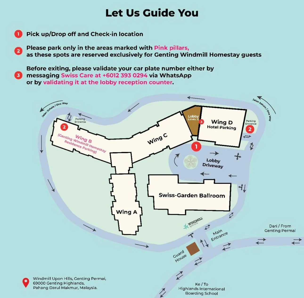 Premier 2- Bedroom with 2 FREE Parking Spots in Genting Windmill Homestay