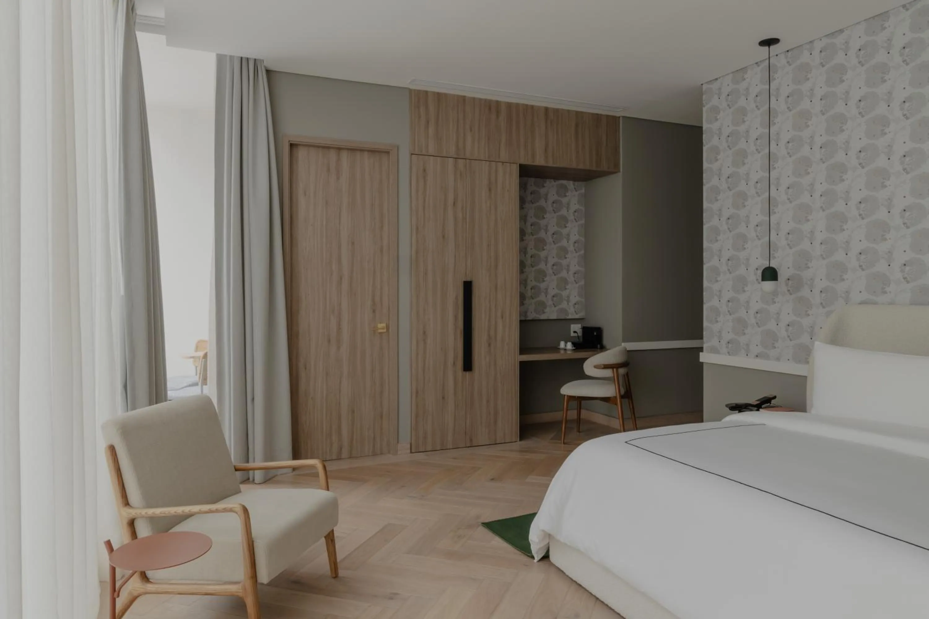 King Room with Balcony in Casona Roma Norte