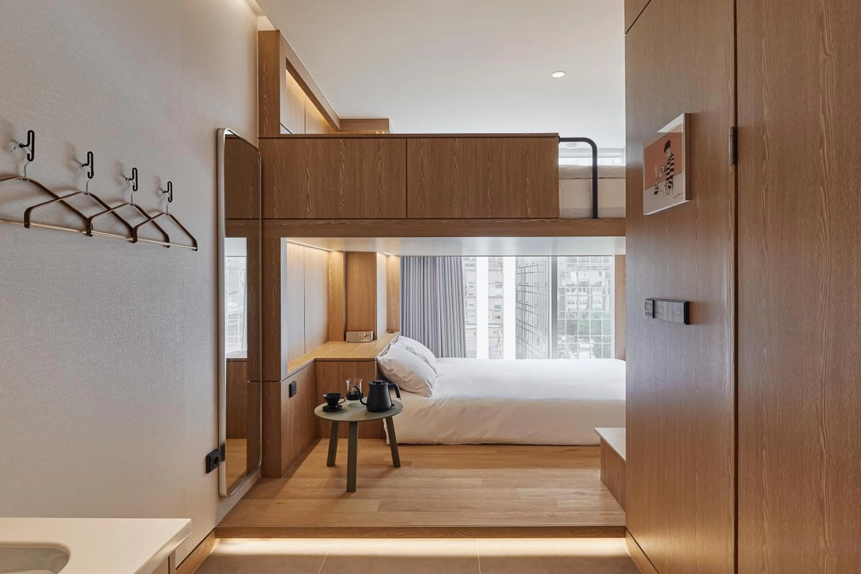 A-1 (1 Double Bed, 2 Single Beds) in HOTEL DRIP&DROP, Myeongdong