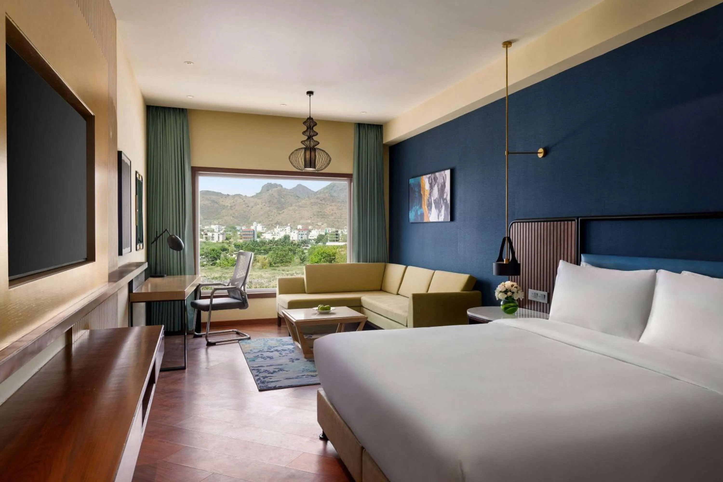 Premium King Room - single occupancy in Ramada Encore by Wyndham Udaipur Roopnagar