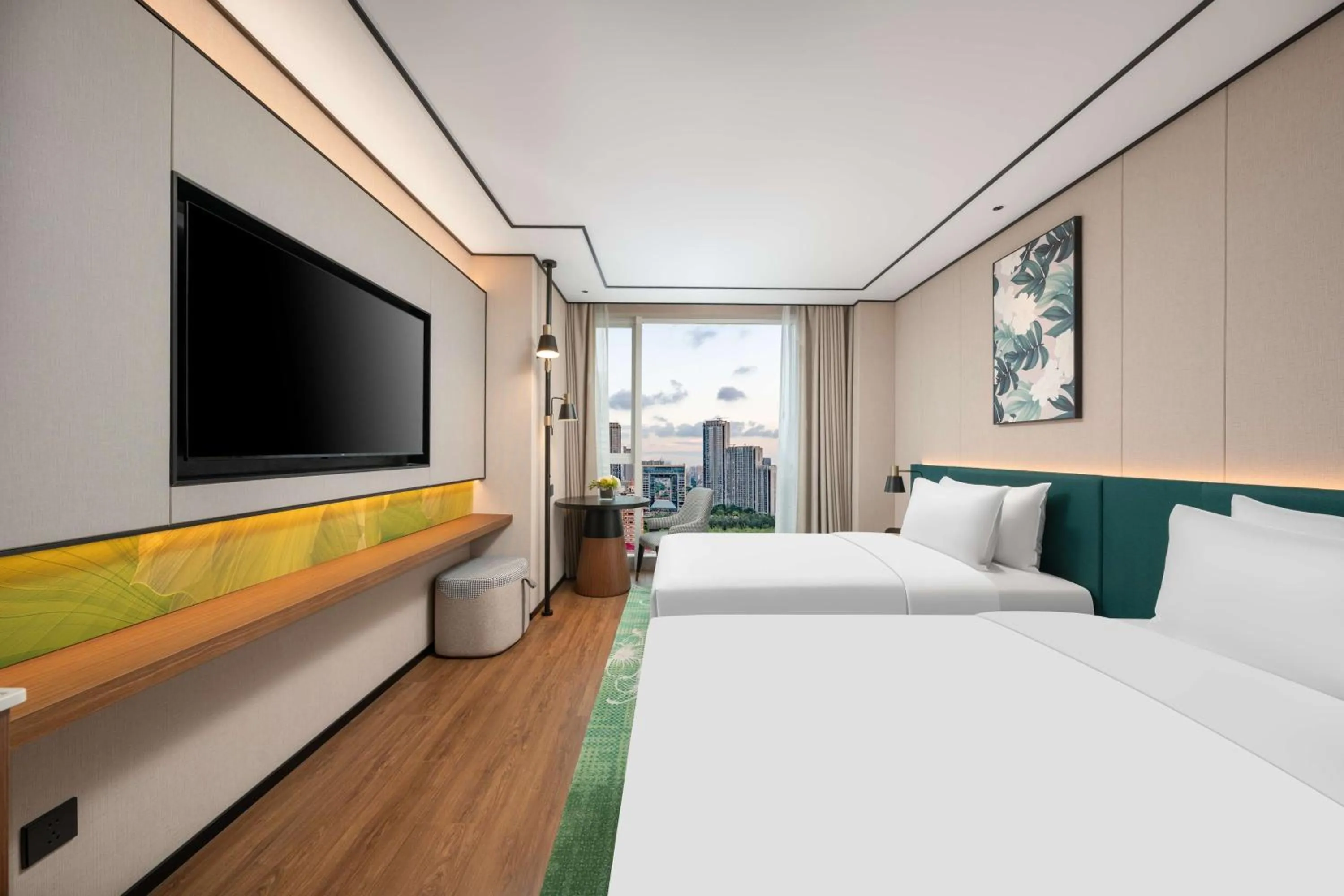 Twin Room in Hilton Garden Inn Tianjin Railway Station