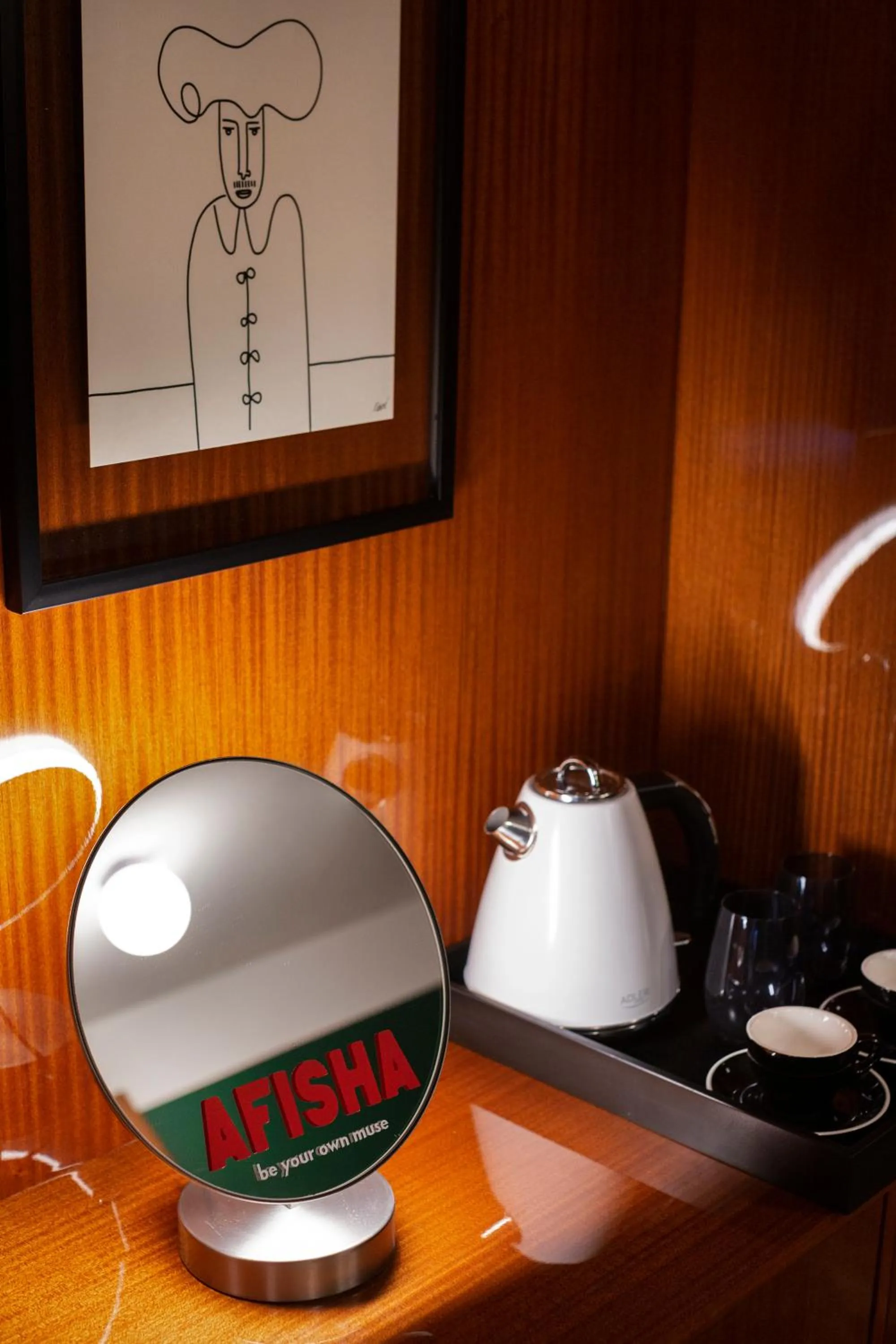 Standard King Room in Hotel Afisha