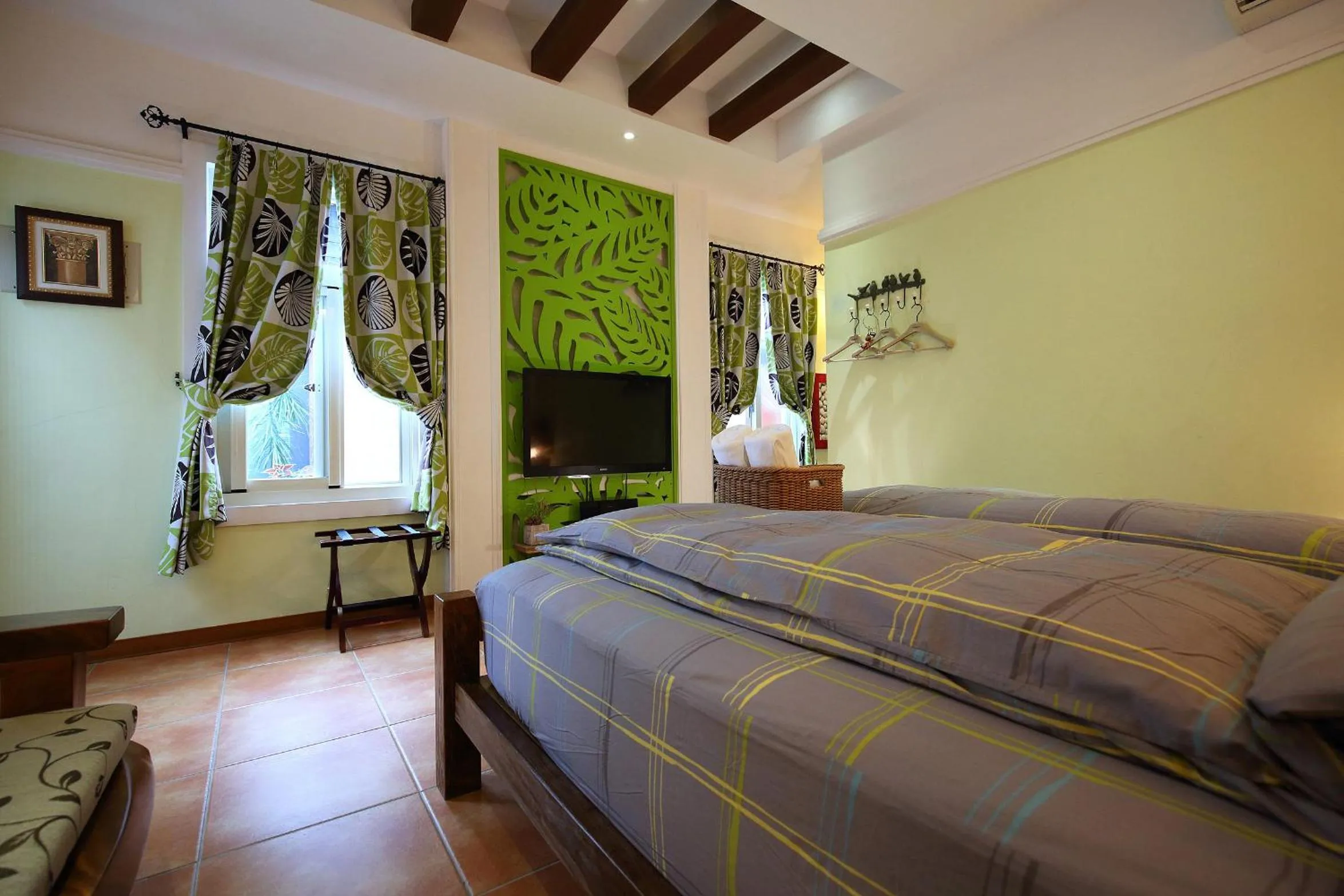 Double Room with Garden View in Jasmine Orange B&B