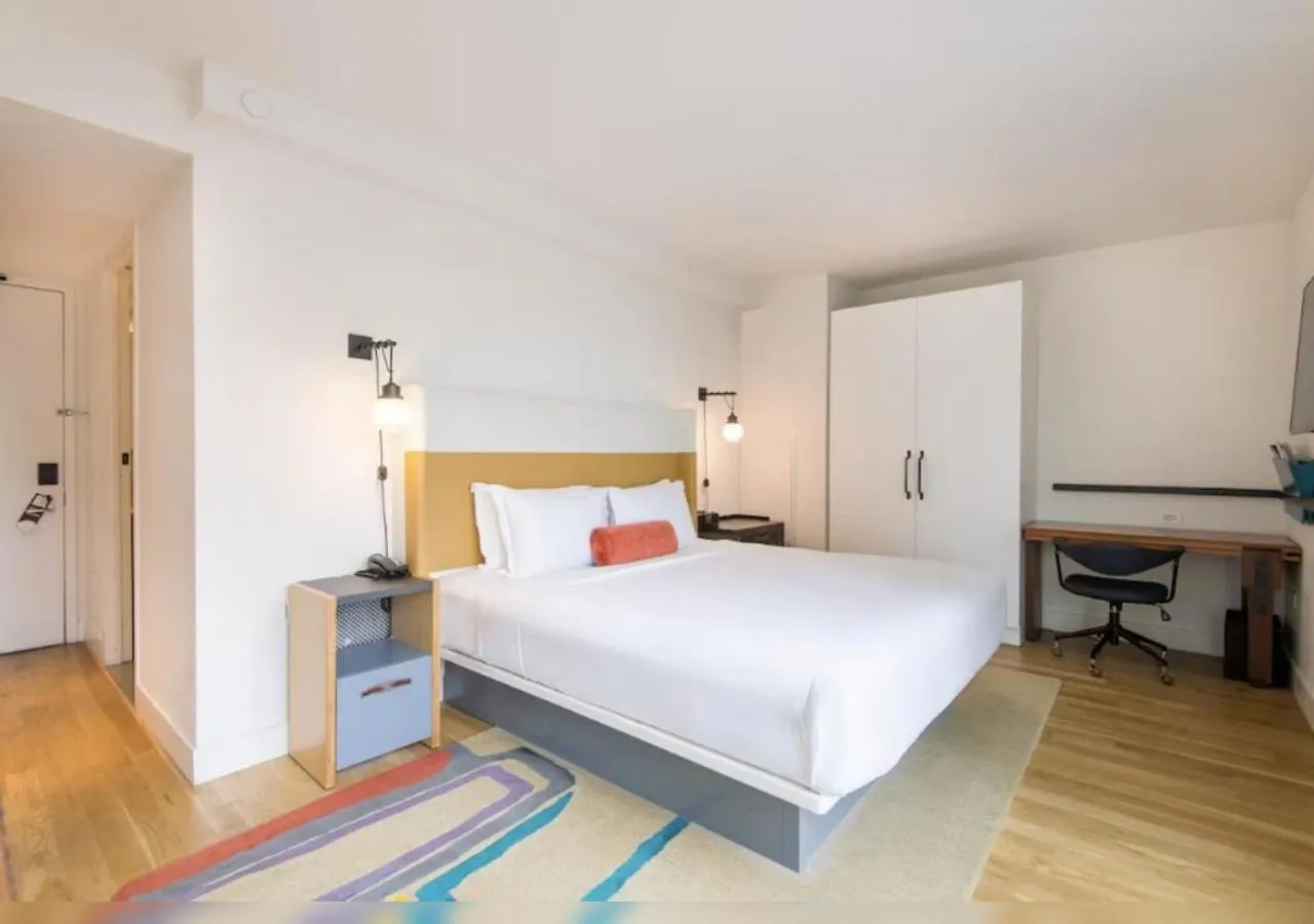 Standard King Room with City View in Hotel Indigo Lower East Side New York by IHG