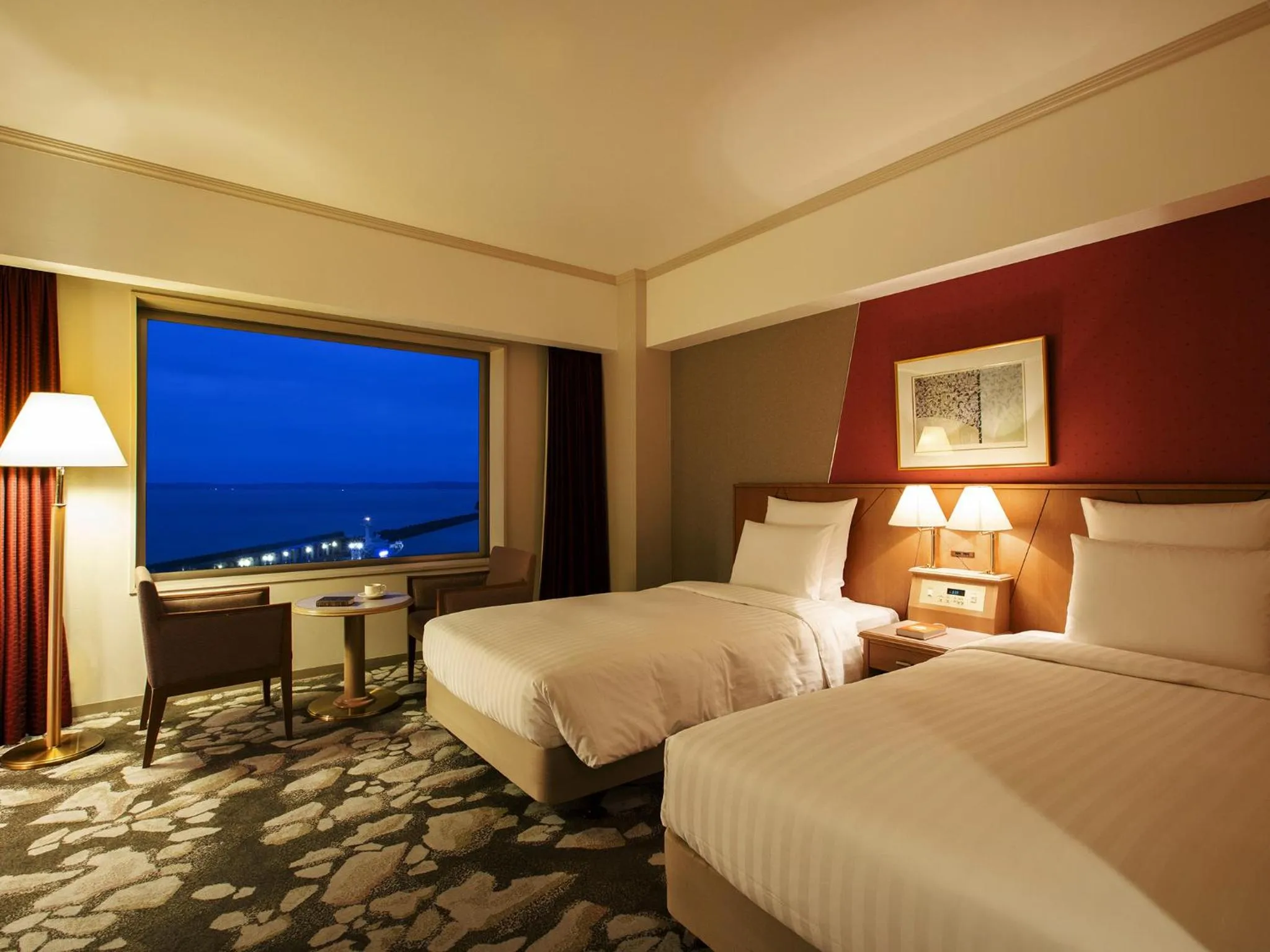 Twin Room with Sea View - single occupancy in Surfeel Hotel Wakkanai