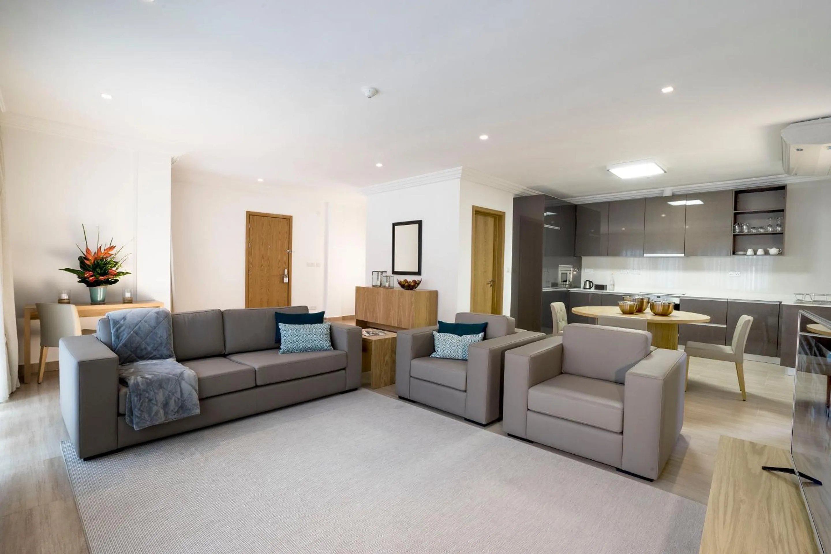 Two-Bedroom Apartment in Fiesta Residences Boutique Hotel and Serviced Apartments.