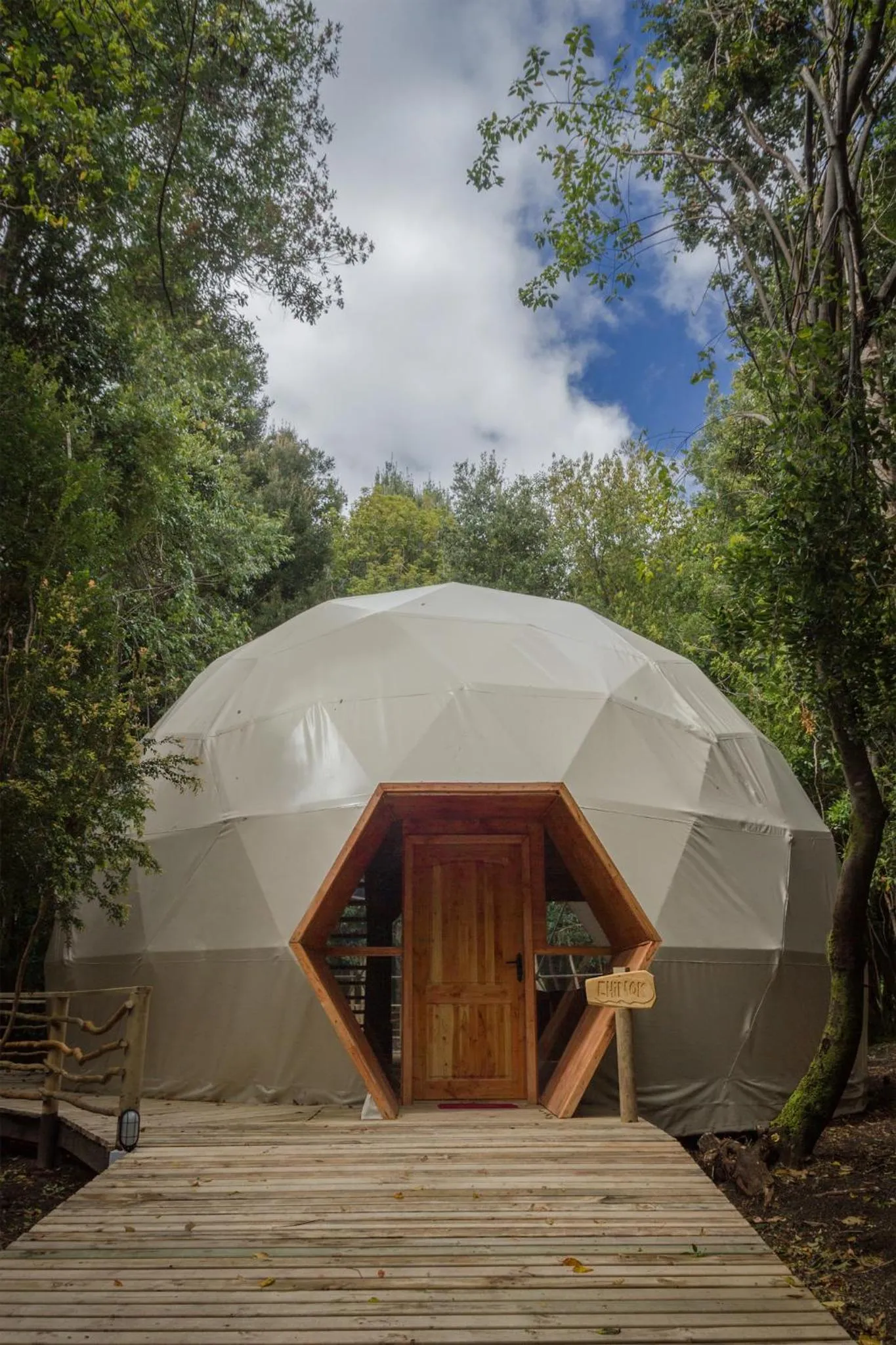 Dome in Cabañas Ensenada Bosque Nativo
