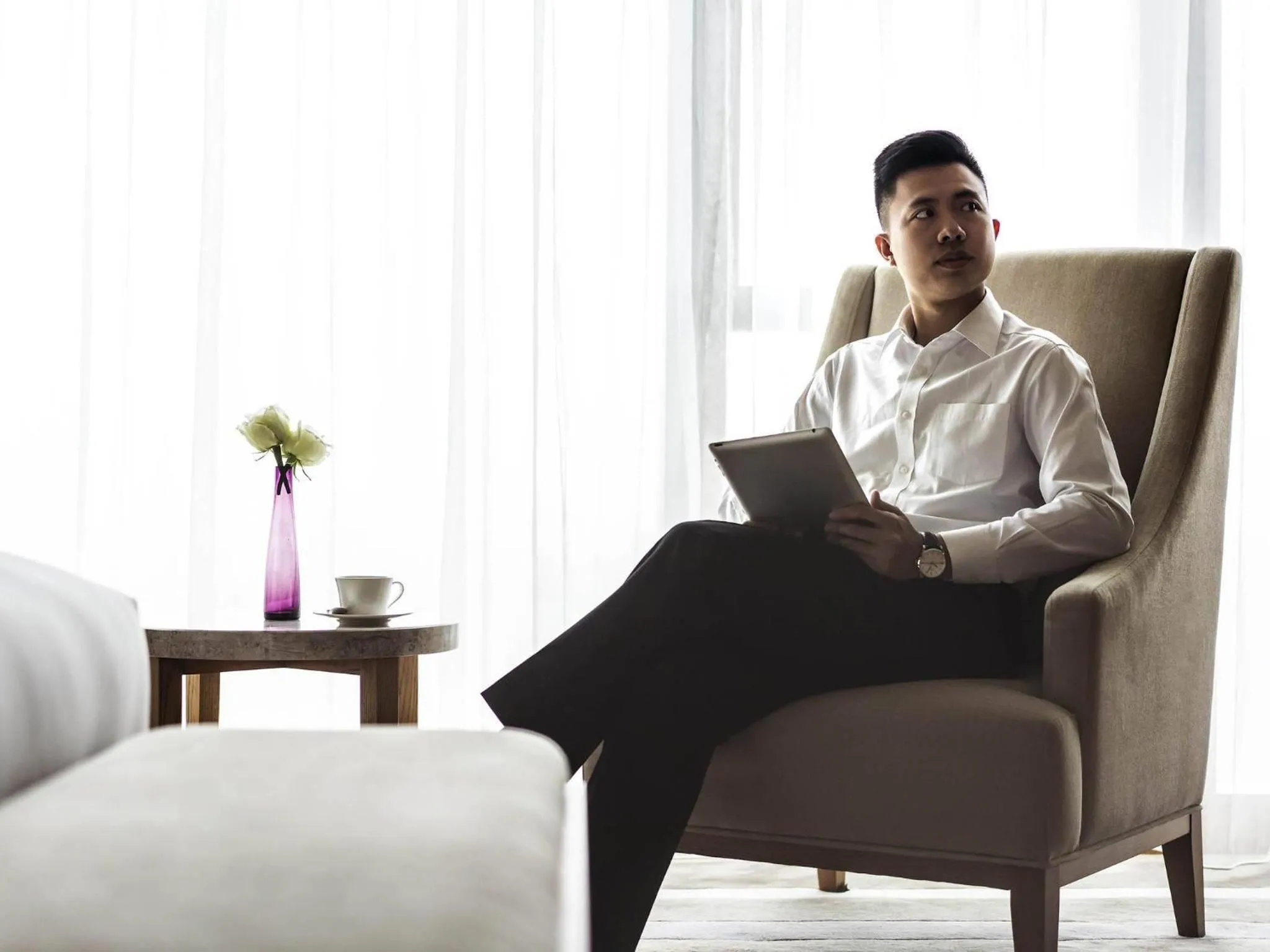 Deluxe Executive Twin Room in Pullman Zhuhai