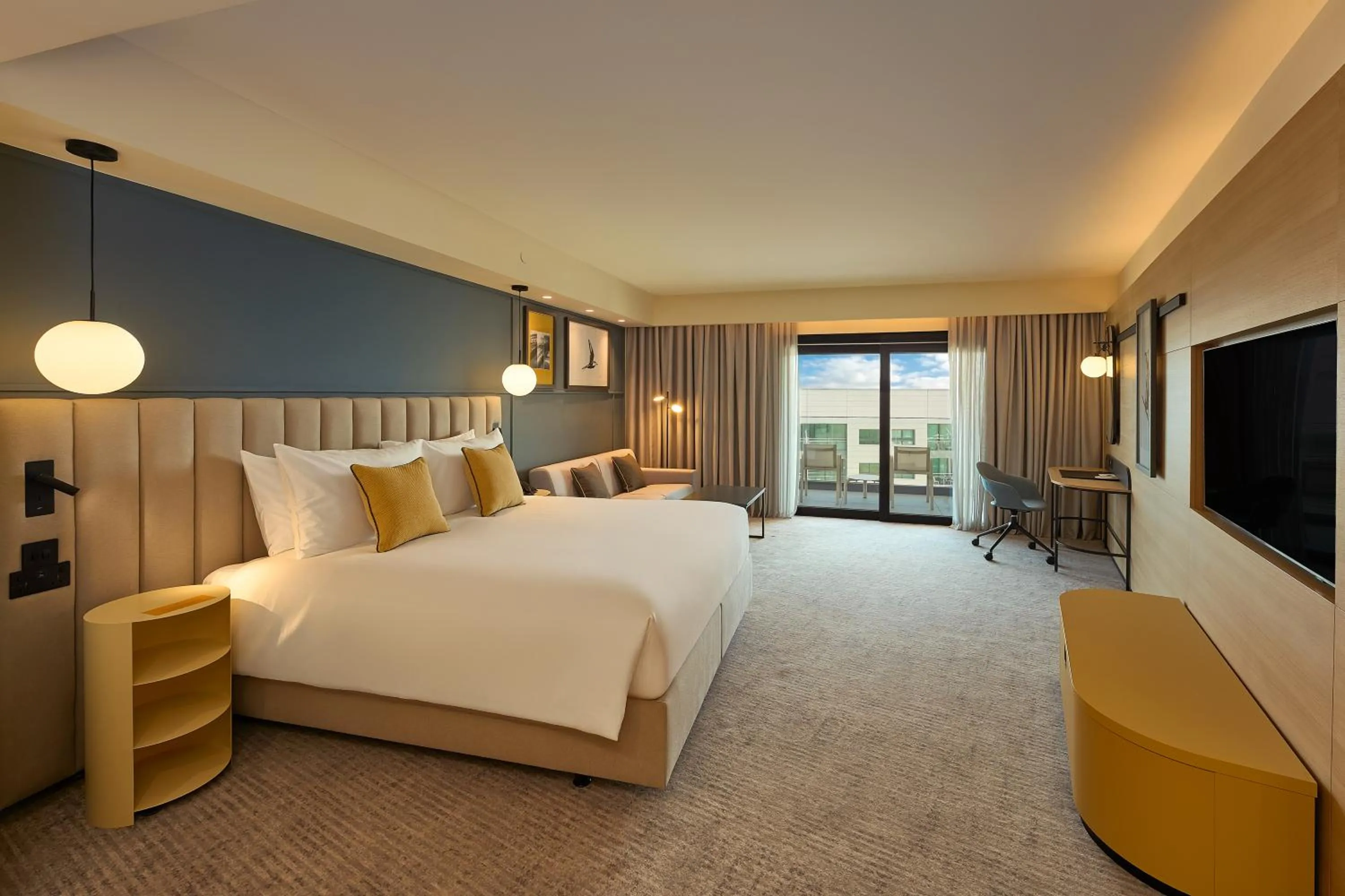 Premium King Room with Balcony and Sofa Bed - Accessible  in voco Malta by IHG