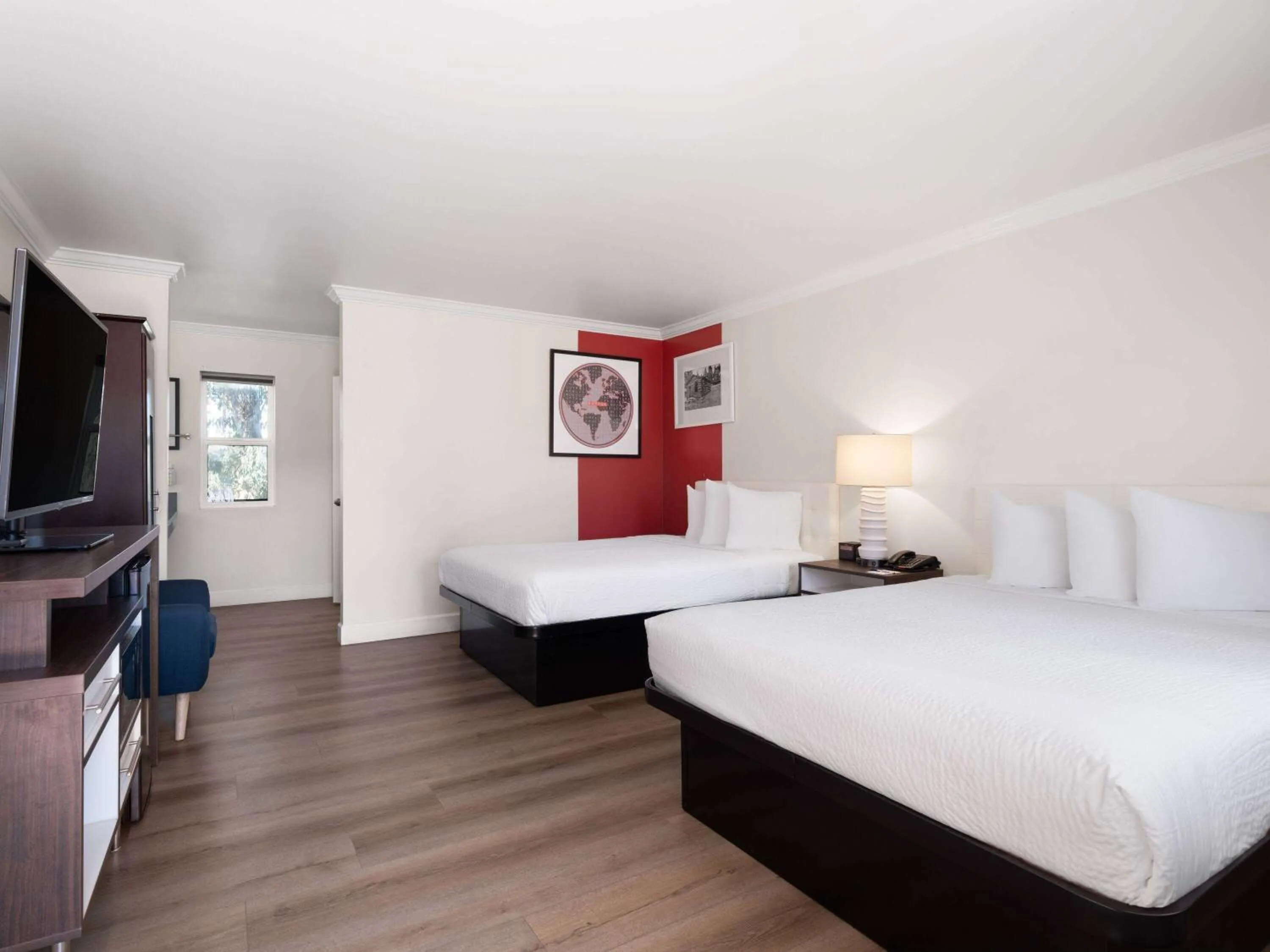 Queen Room with Two Queen Beds - Non-Smoking in Ramada by Wyndham San Diego Poway Miramar