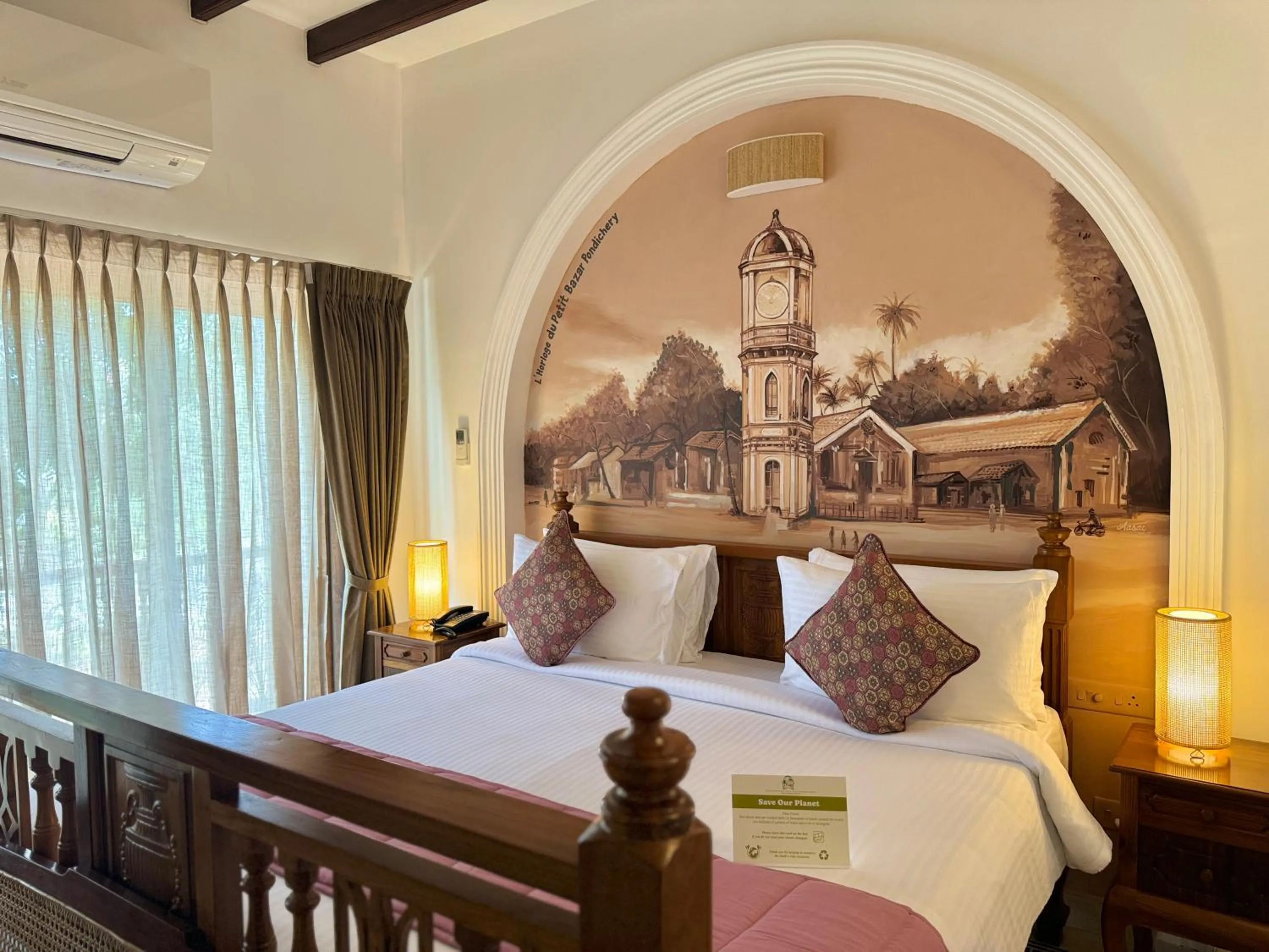 Deluxe Double Room with Balcony and Sea View in La Plage Seaview Suites