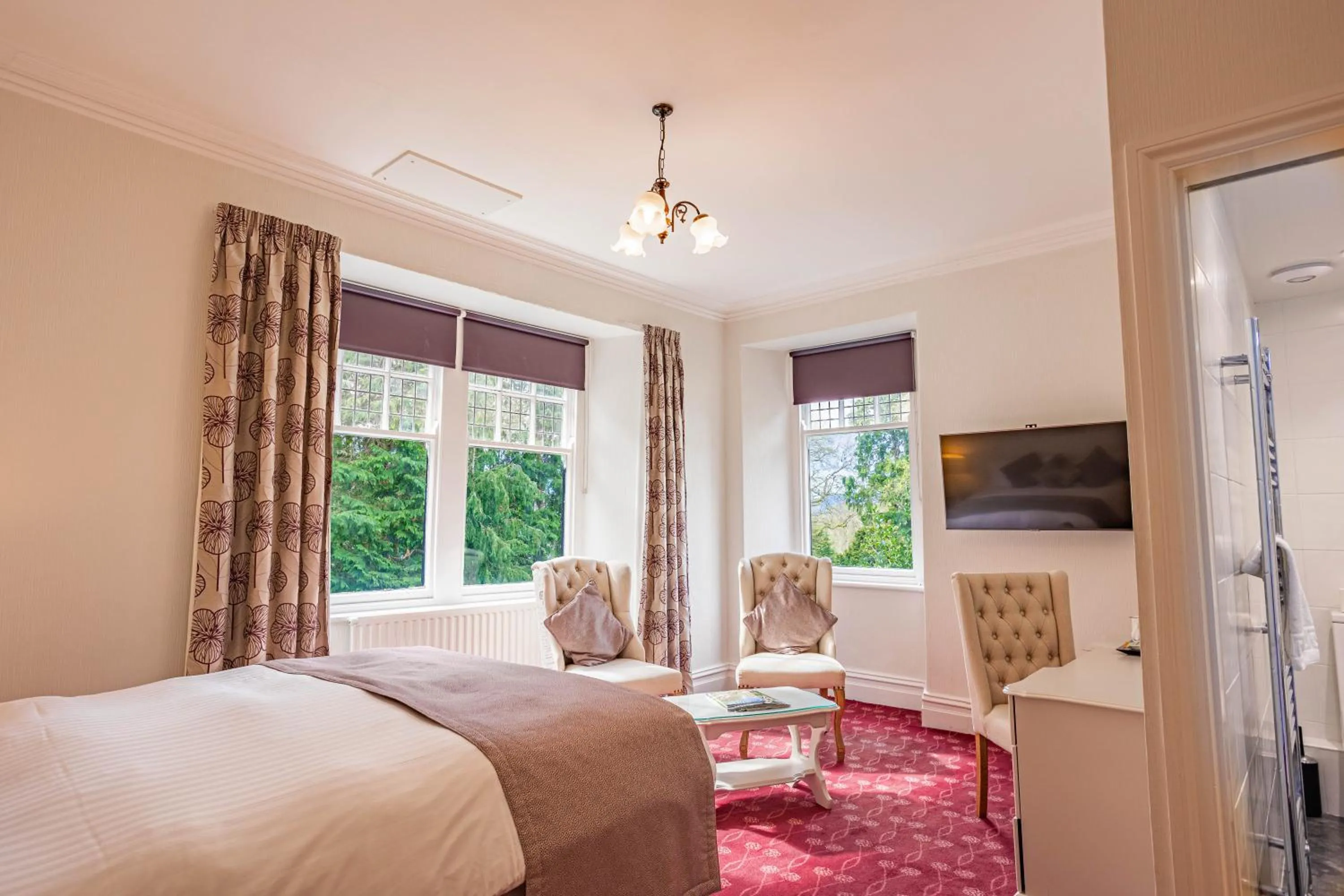 Country House Double with Garden View in Burn How Garden Hotel - Bowness on Windermere