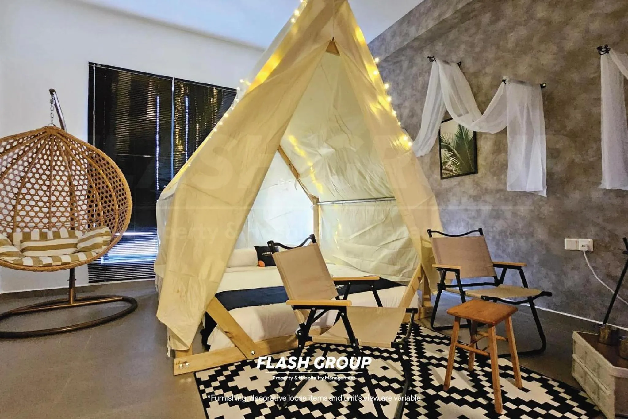 Camping Tent Studio in Forte Seasons Mossaz Premium Suites Petaling Jaya