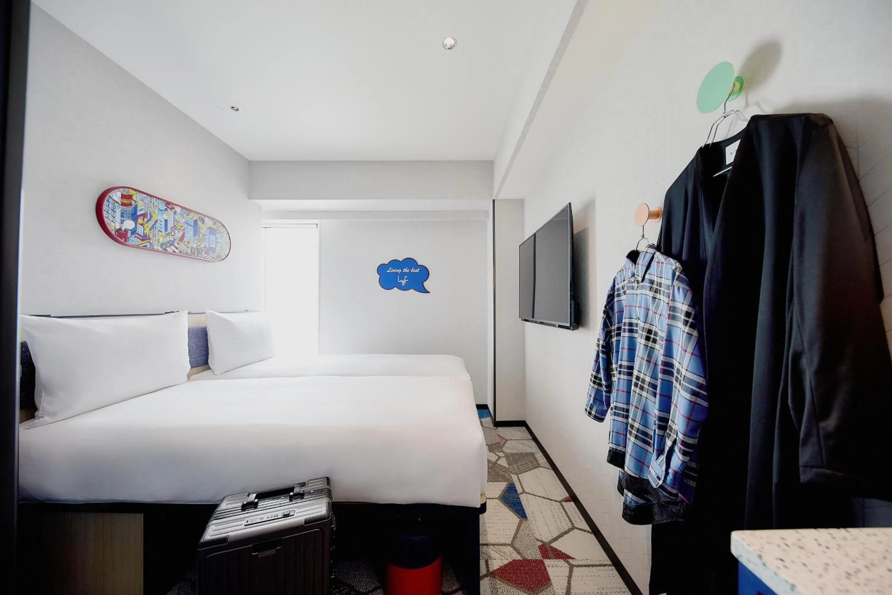 Side by Side (Studio Twin) in lyf Shibuya Tokyo