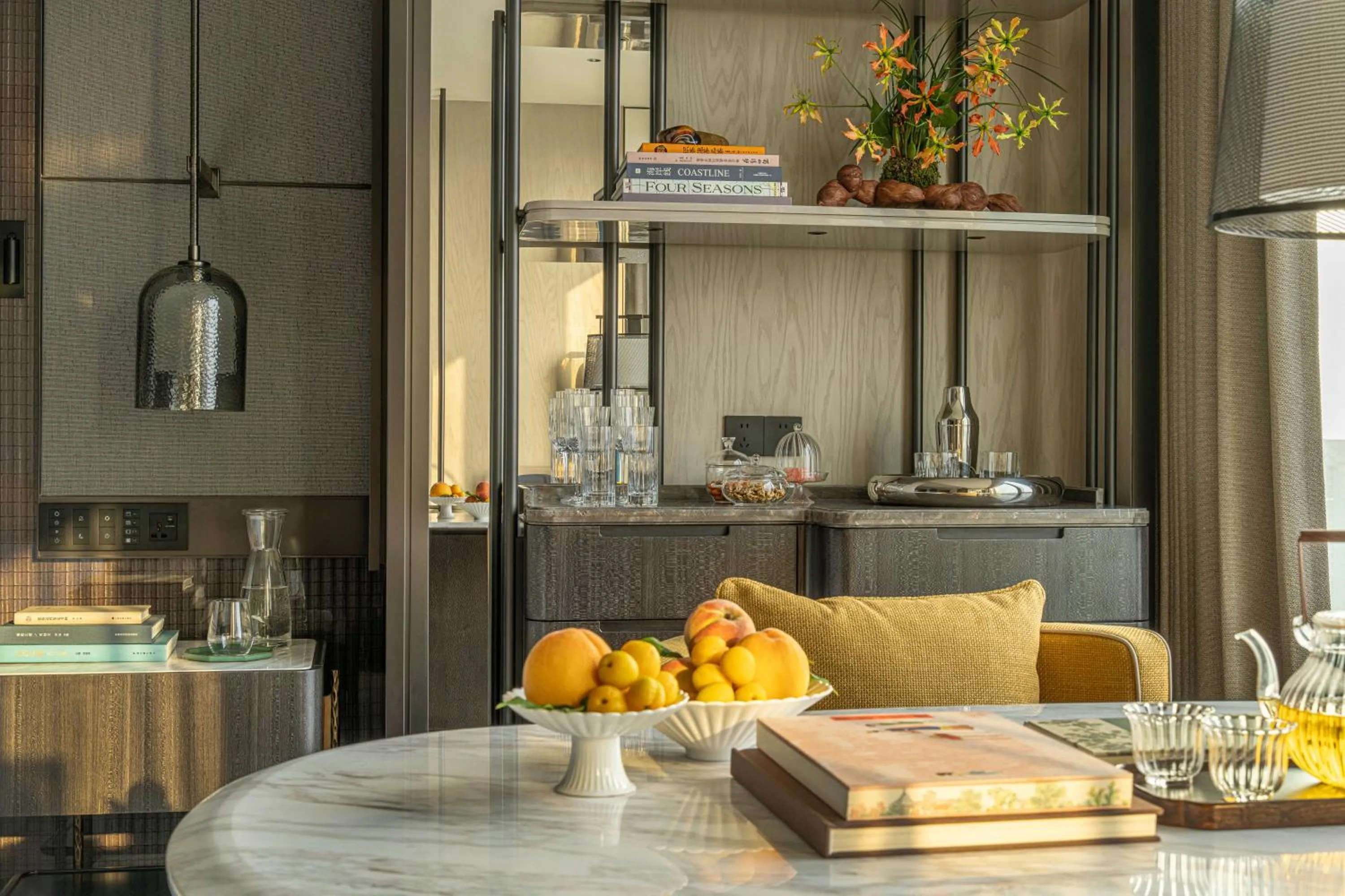 Premier Double Room with Grand Canal View in Four Seasons Hotel Hangzhou at Hangzhou Centre