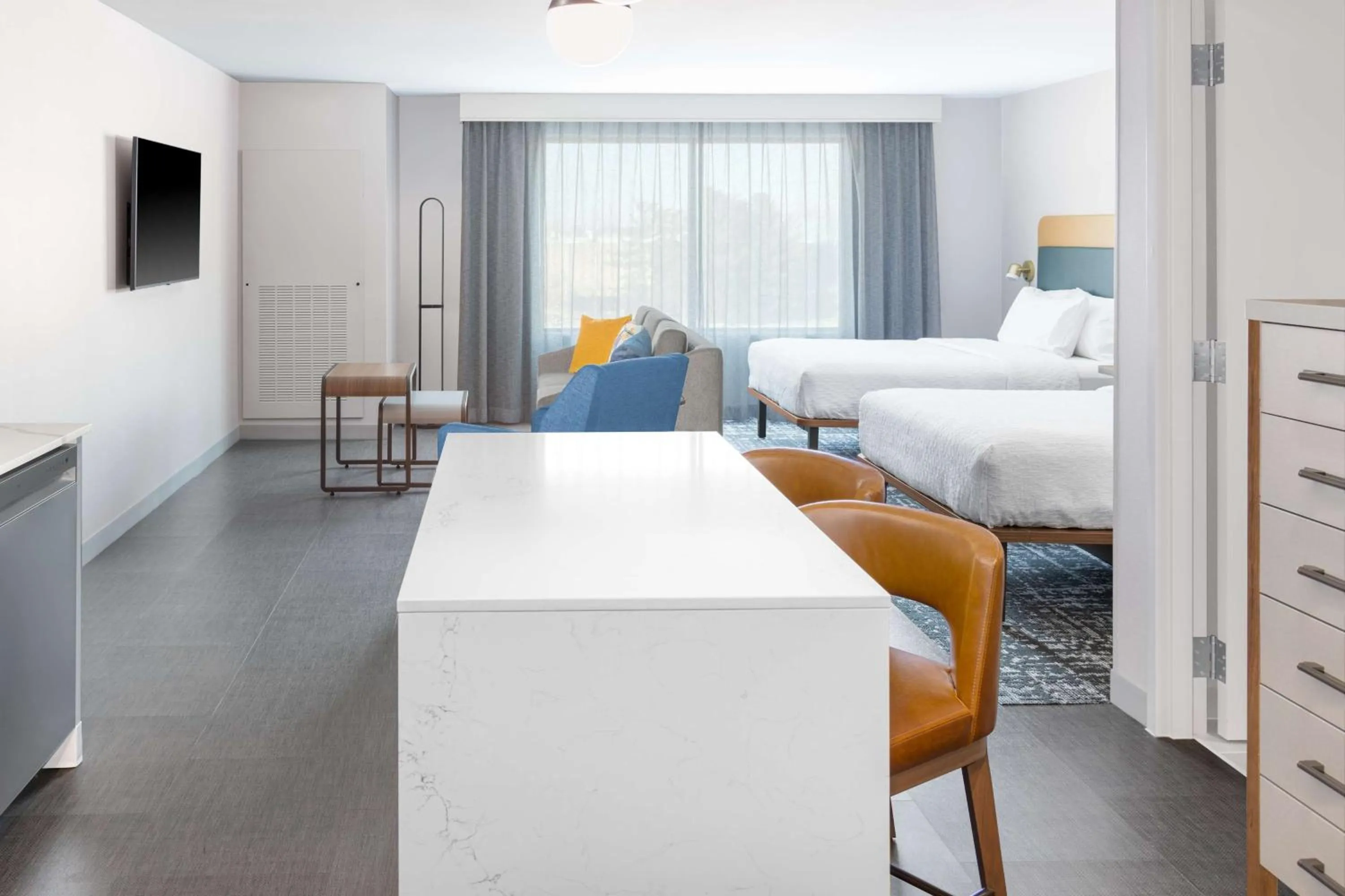 Studio Suite with Two Queen Beds in Homewood Suites By Hilton Holland