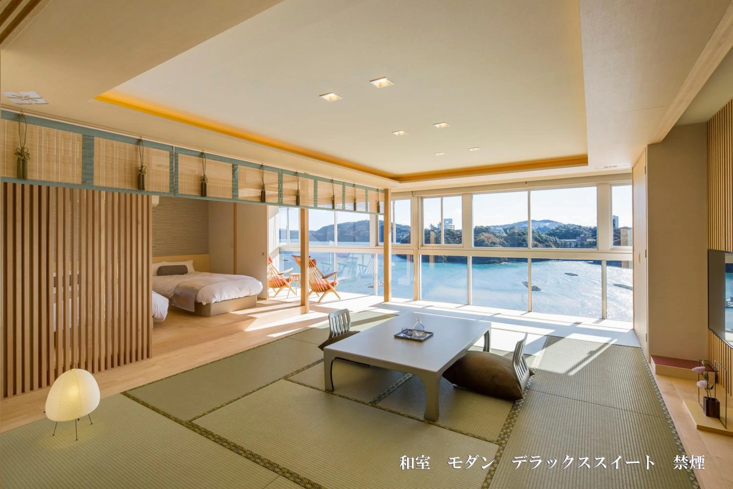 Japanese Modern Deluxe Suite Room - Non-Smoking in Toba Grand Hotel