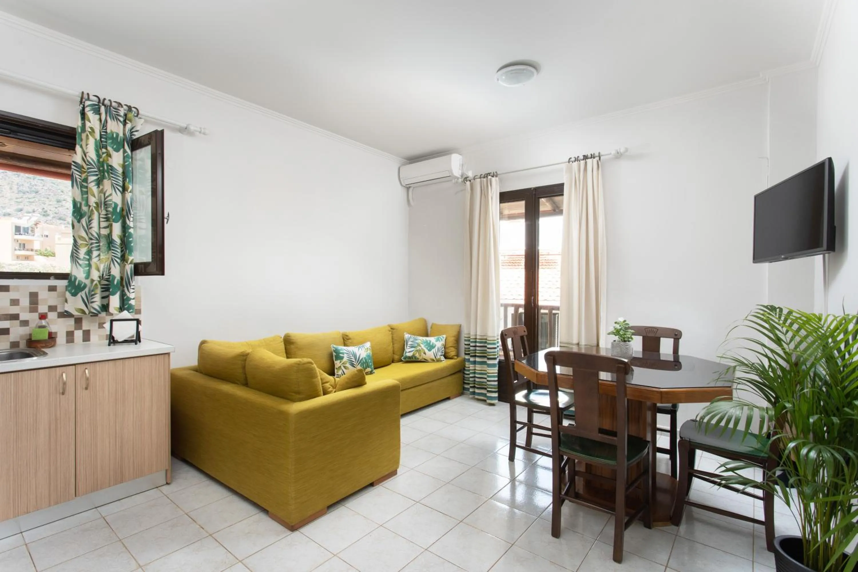 Two-Bedroom Apartment with Sea View in Monemvasia Green Apartments