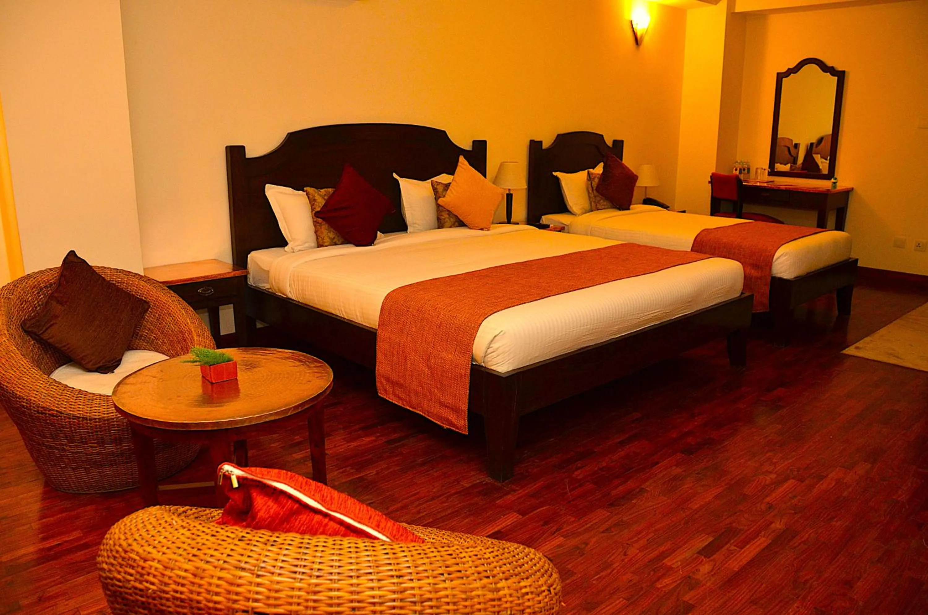 Family Room with Bath in Hotel Holy Himalaya