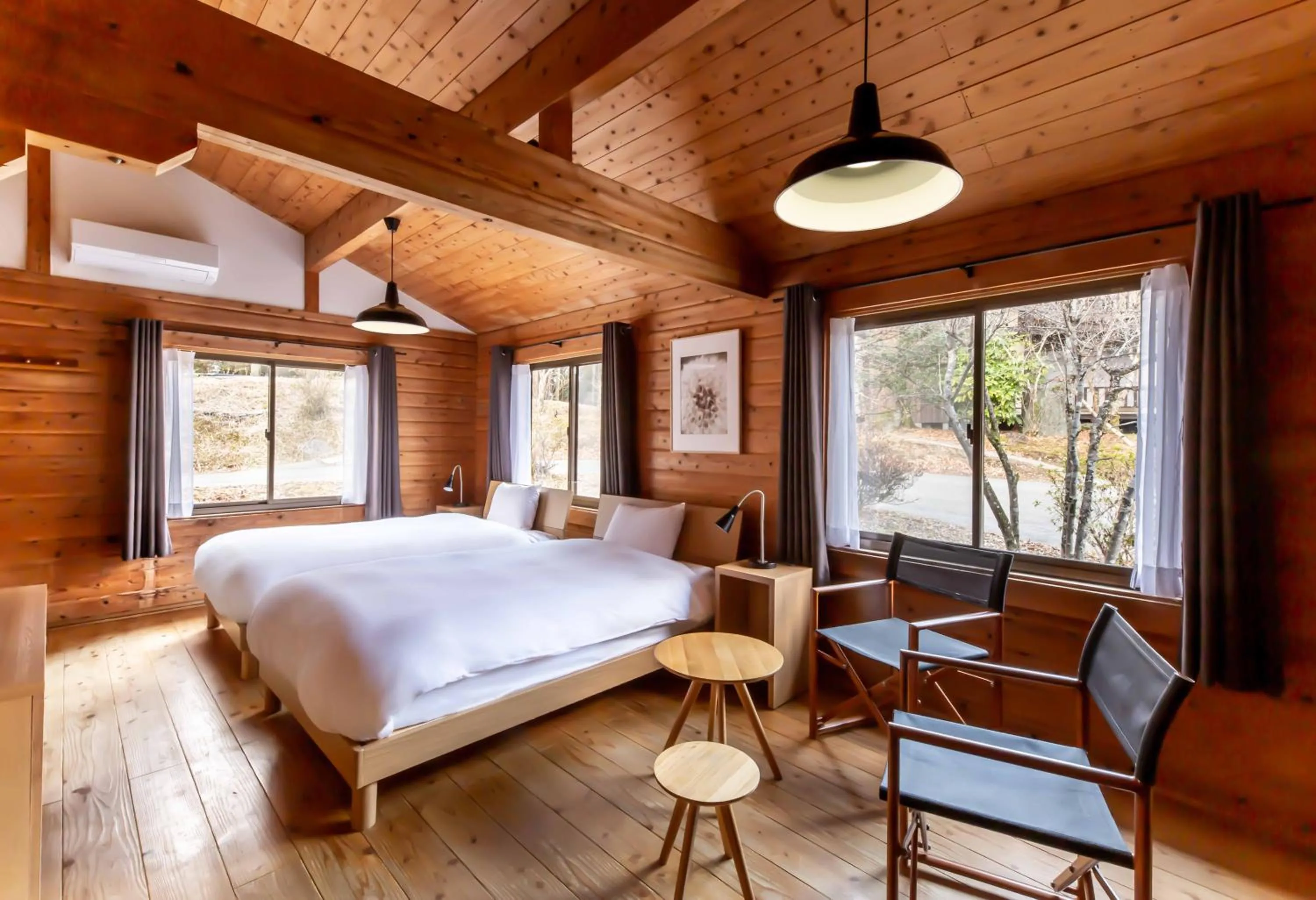 Cottage Twin Room with Tatami Area with Indoor Bath (45㎡) in Hanare no Yado Hanagokoro