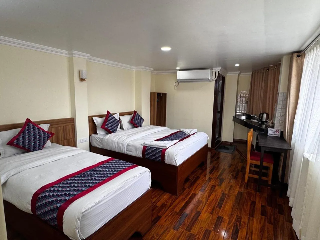 Rooftop Suite Room with Balcony  in Kathmandu Boutique Hotel