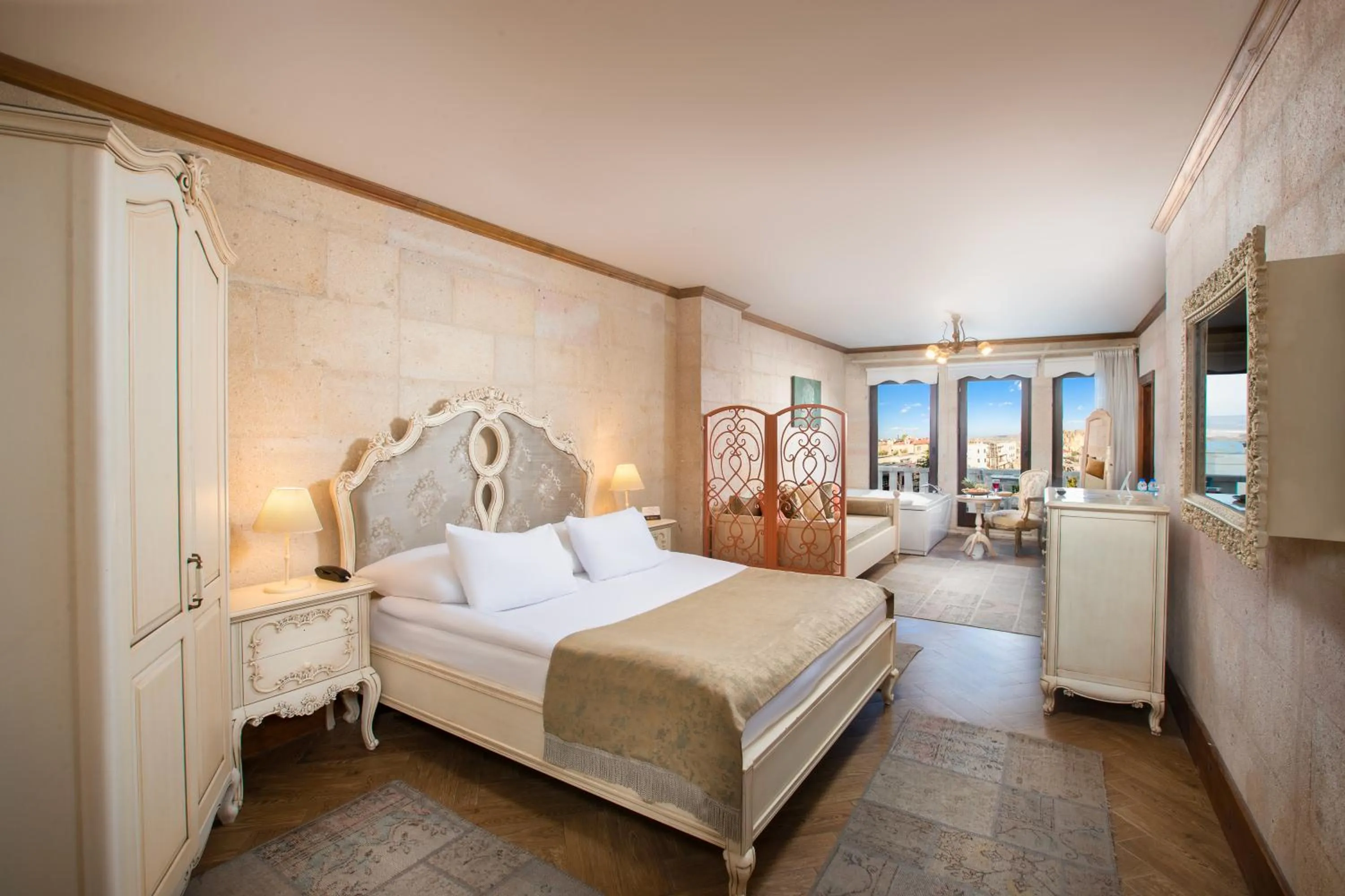 King Suite Stone Room in Cappadocia Minia Cave Hotel