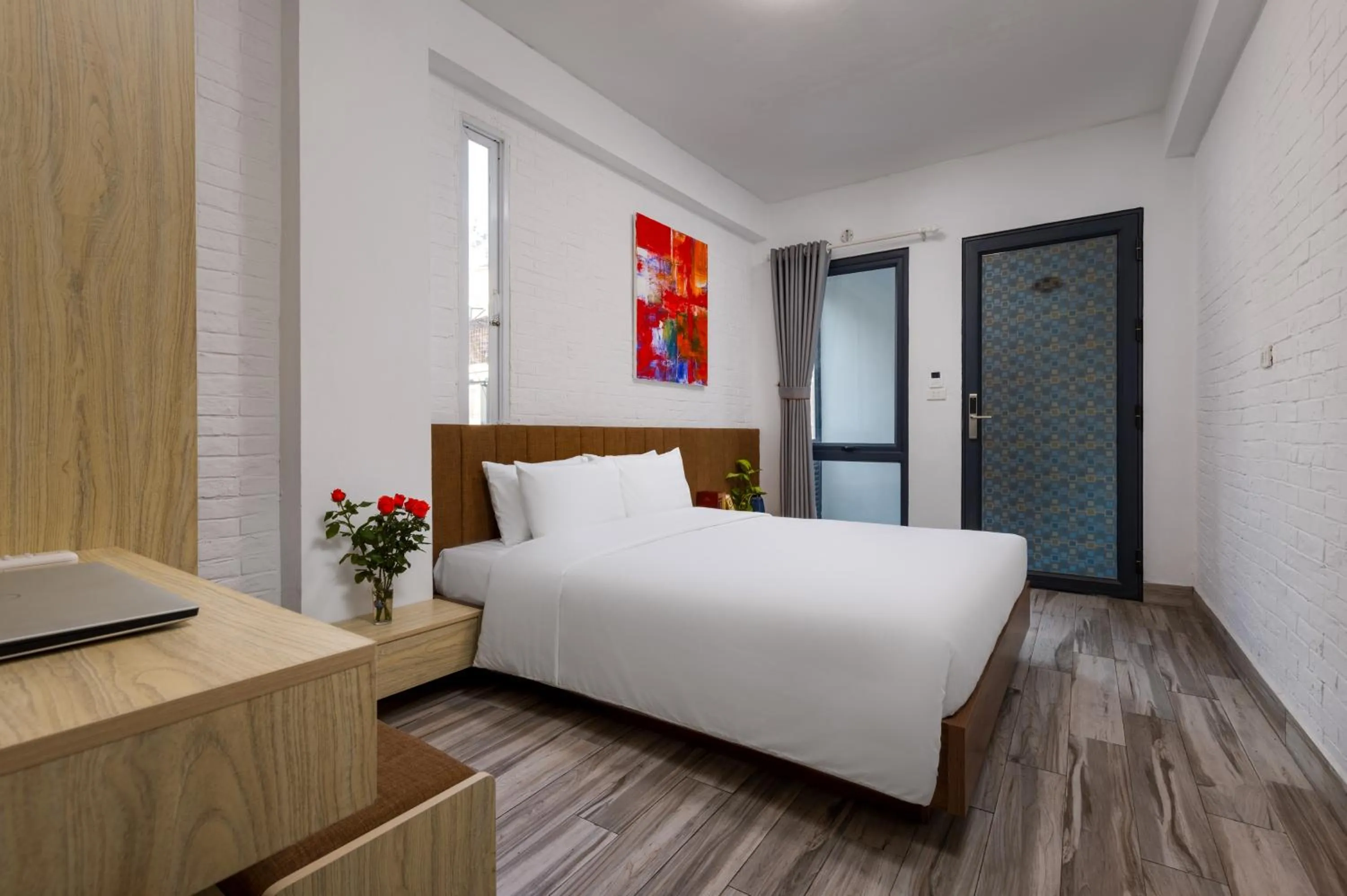 Double Room with Garden View in Hanoi Center View Hotel and Spa