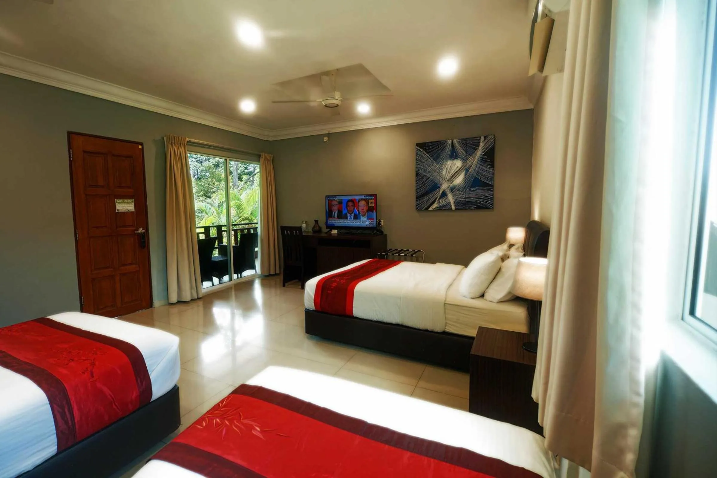 Deluxe Quadruple Room in Tioman Dive Resort