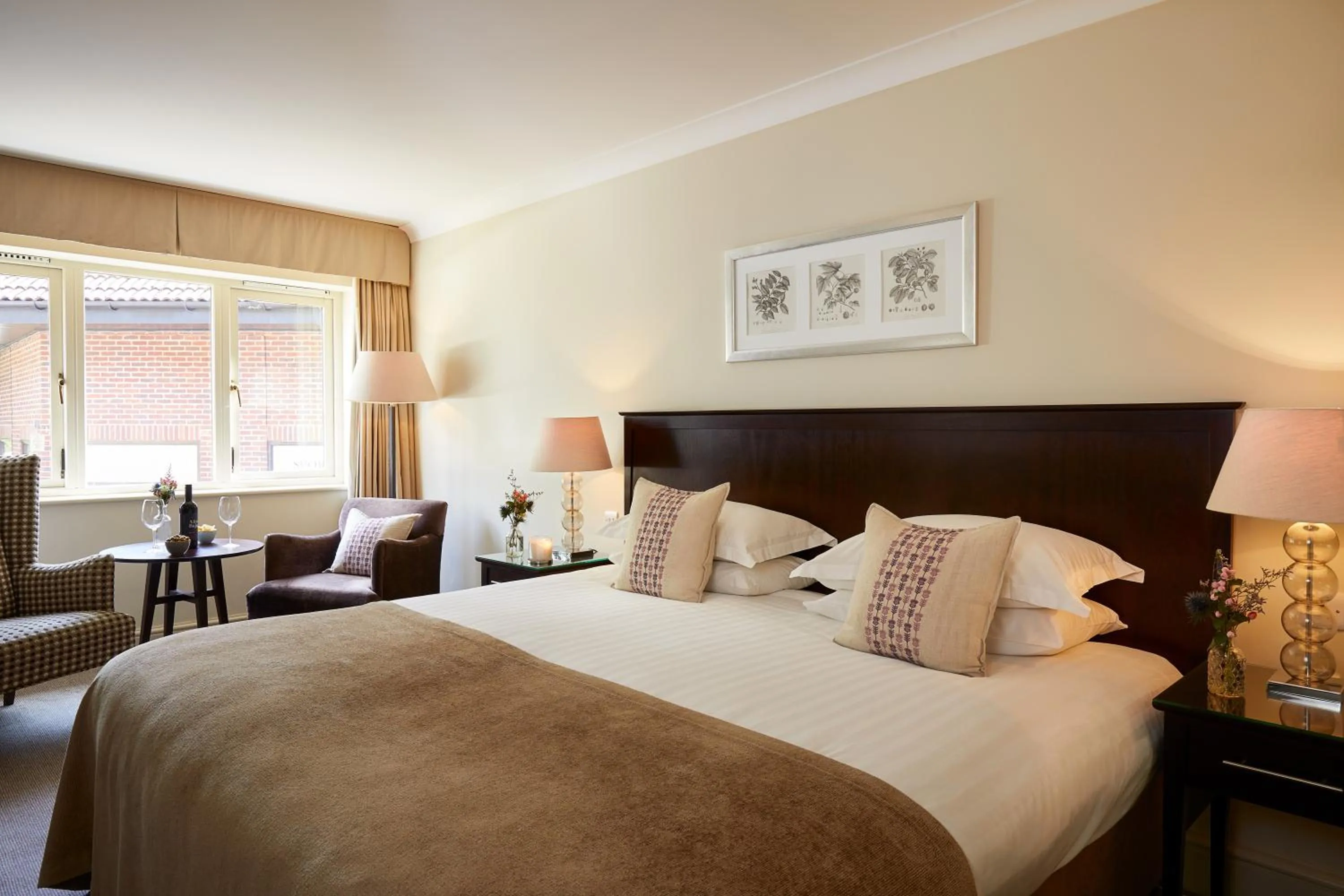 Standard King Room in Macdonald Botley Park Hotel & Spa
