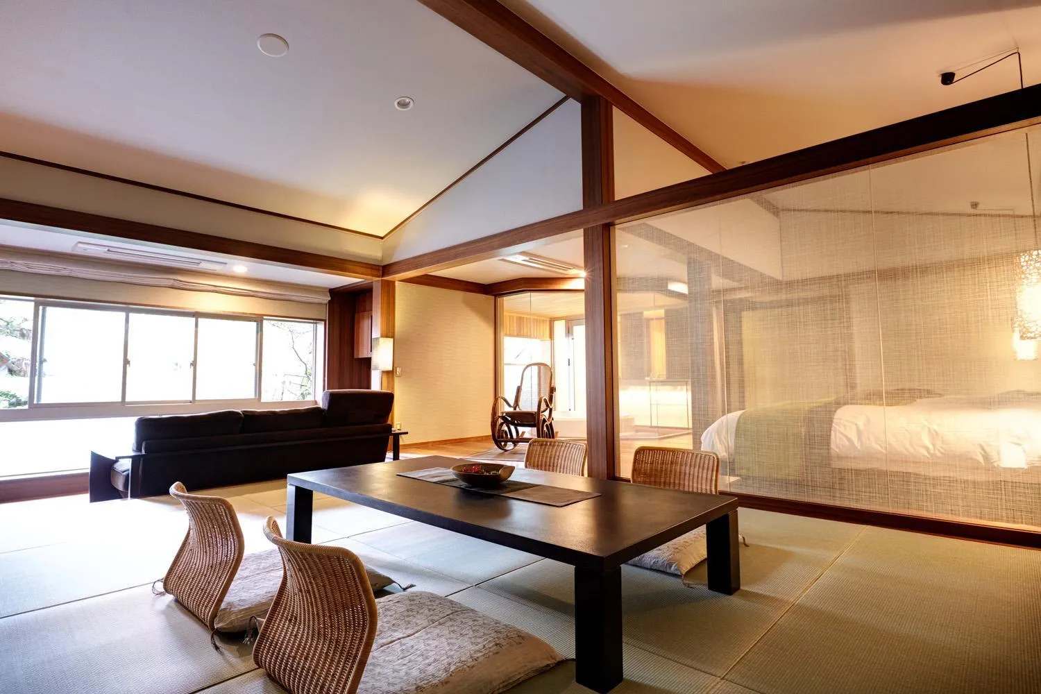 Suite Twin (With Jacuzzi Open Air Bath /Onsen) in Matsudaya Hotel