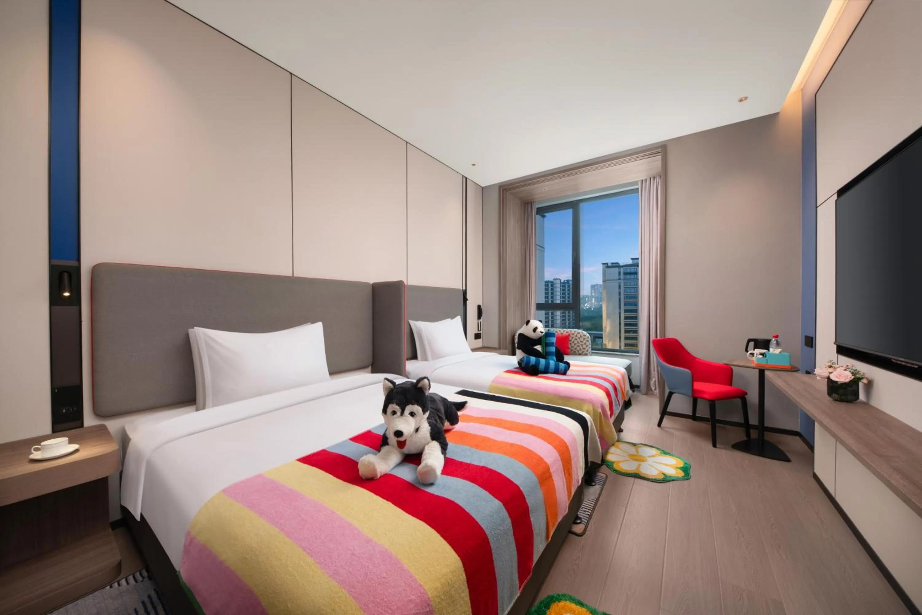 1 Queen and 1 Double Standard in Holiday Inn Express Beijing Mentougou by IHG