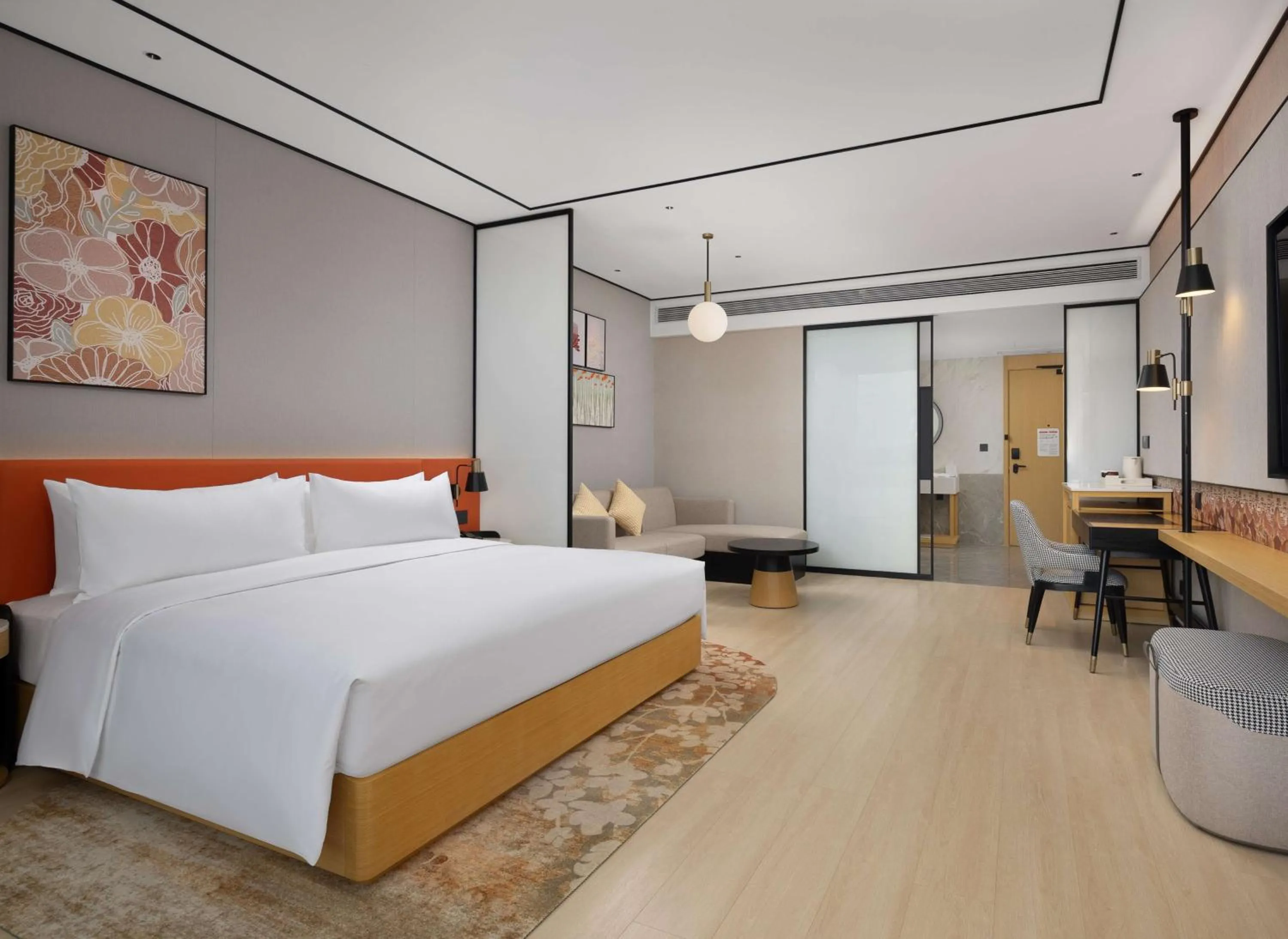 Premium King Room with Sofa Bed in Hilton Garden Inn Dali Ancient City