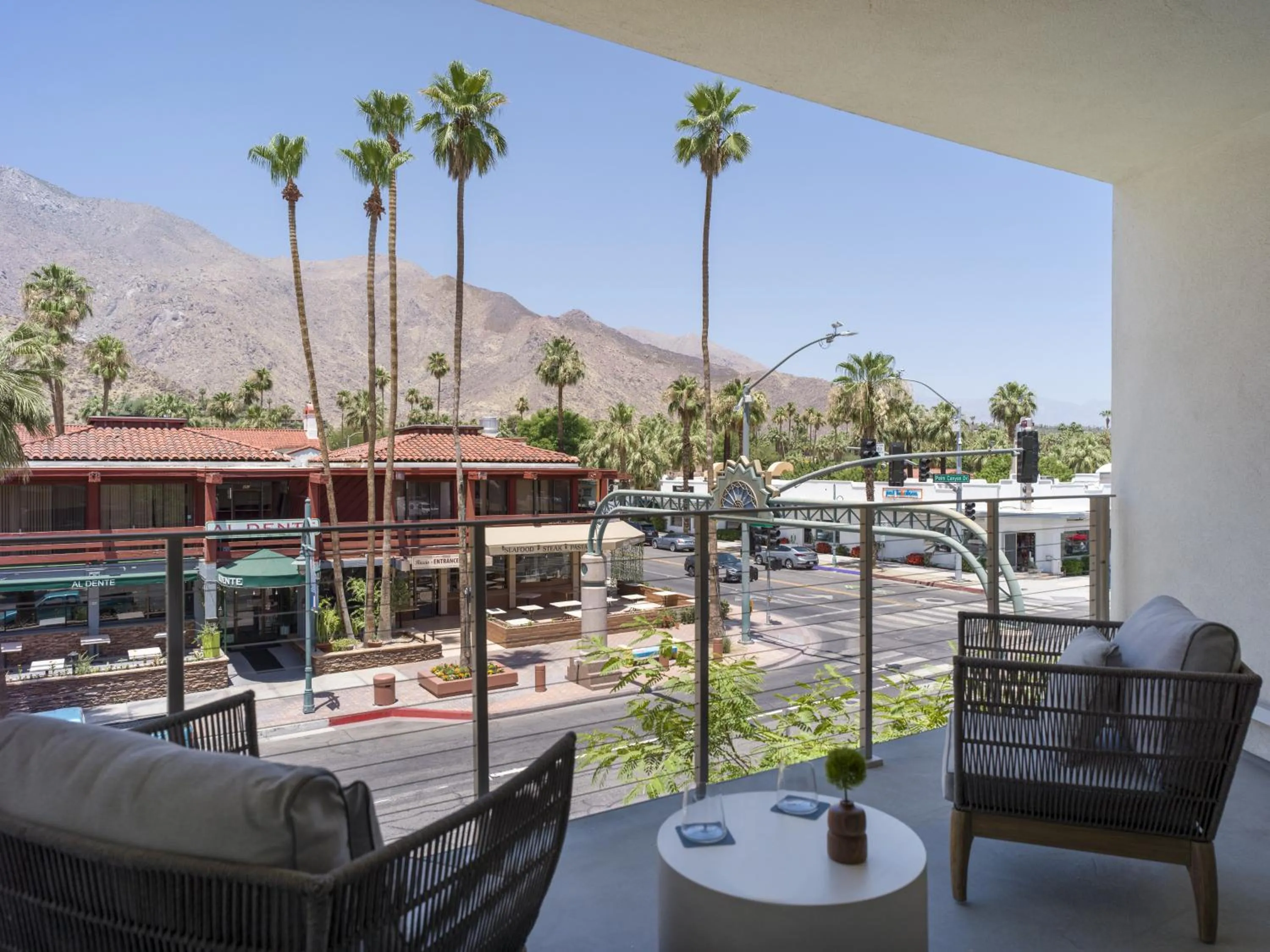 King Room with Balcony and View in Thompson Palm Springs, By Hyatt