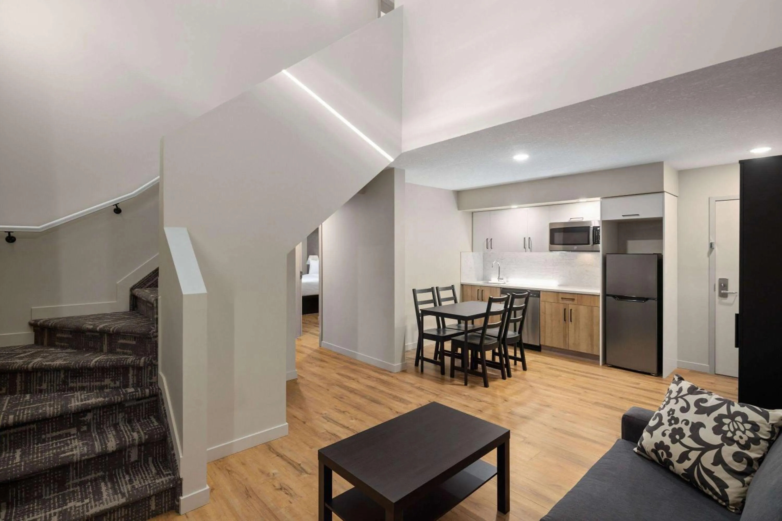 Two-Bedroom Loft Suite with Three Queen Beds - Non-Smoking in Baymont by Wyndham West Edmonton