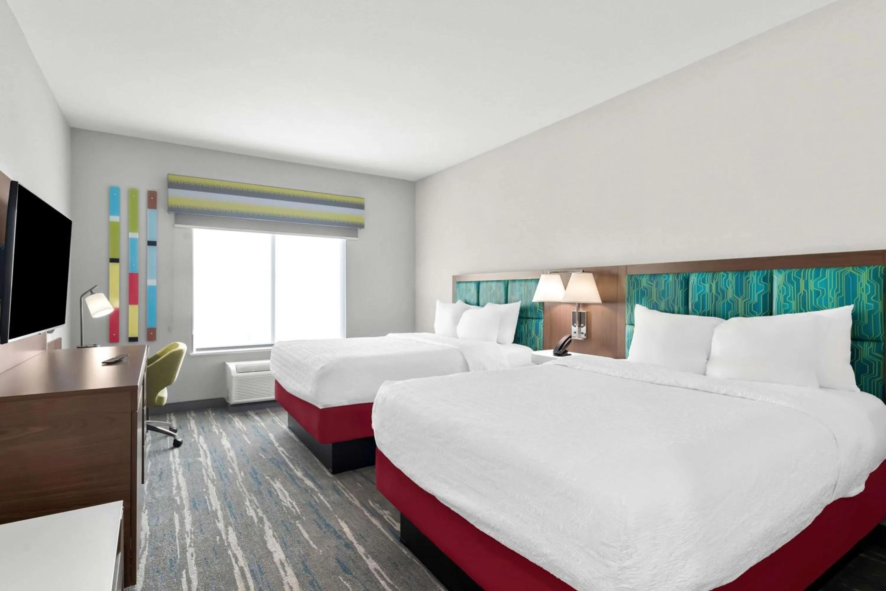 Queen Room with Two Queen Beds in Hampton Inn & Suites Sherman