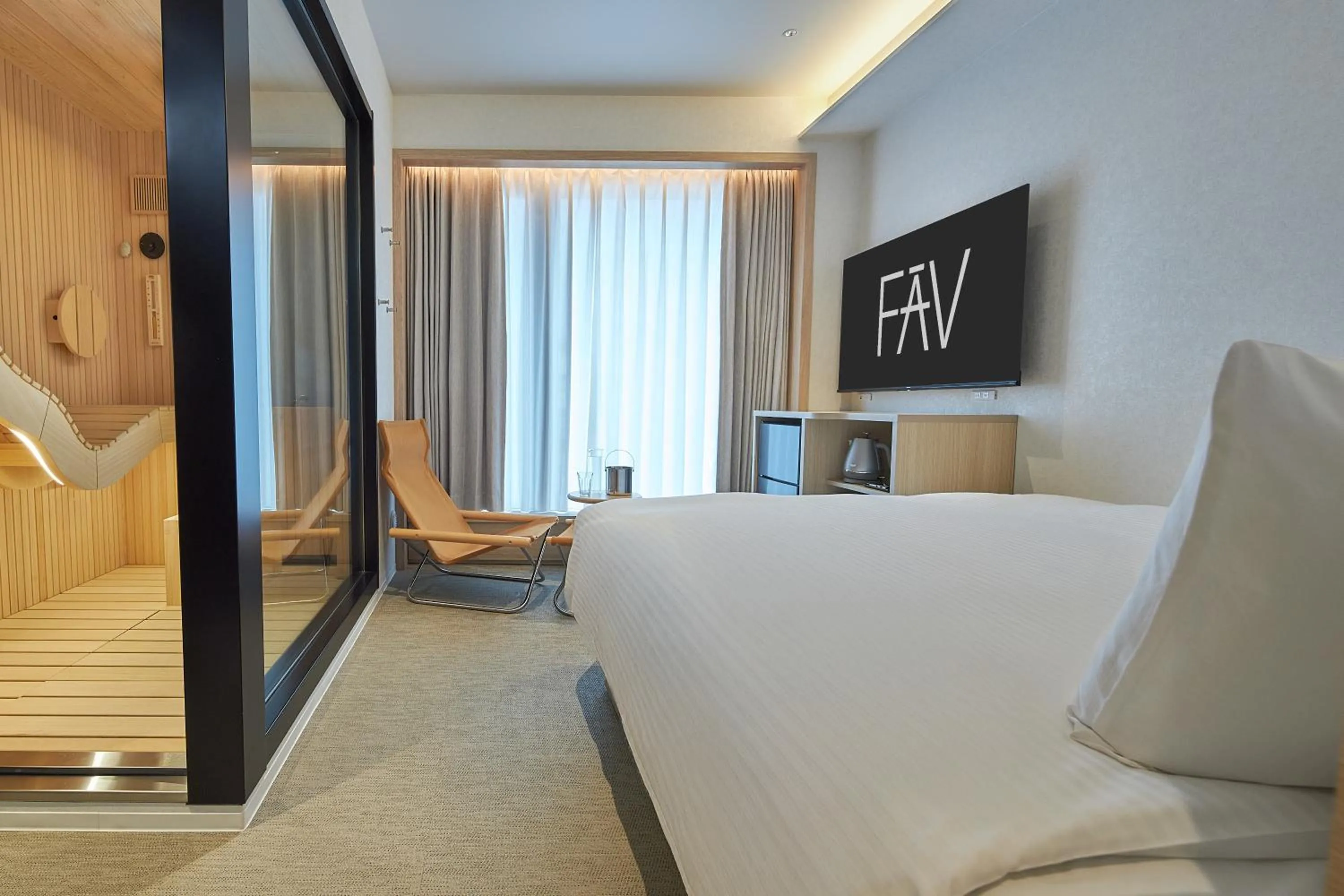 Queen Room with Sauna in FAV LUX Kagoshima Tenmonkan