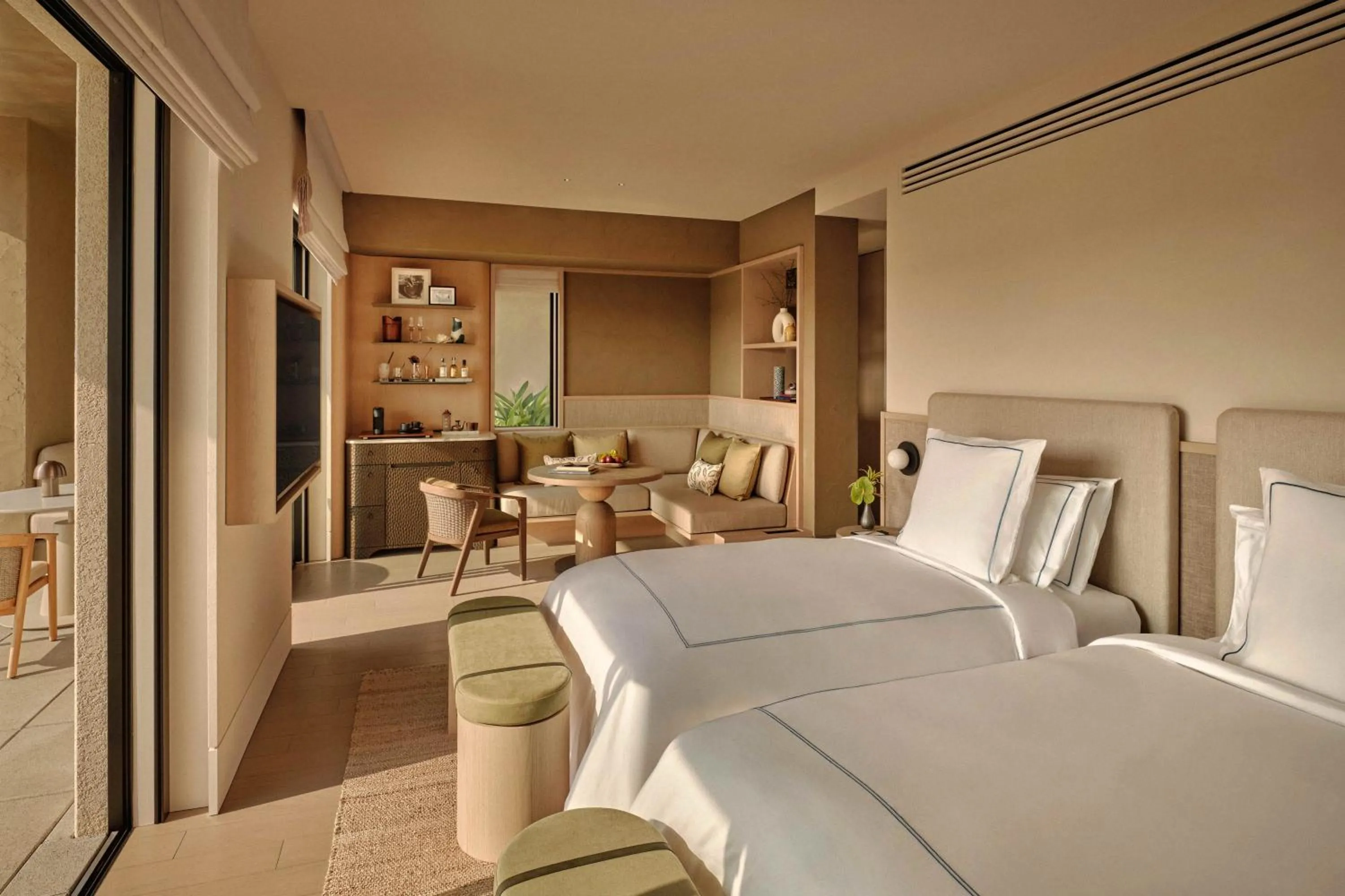 Deluxe Oceanview Villa Twin in Rosewood Miyakojima