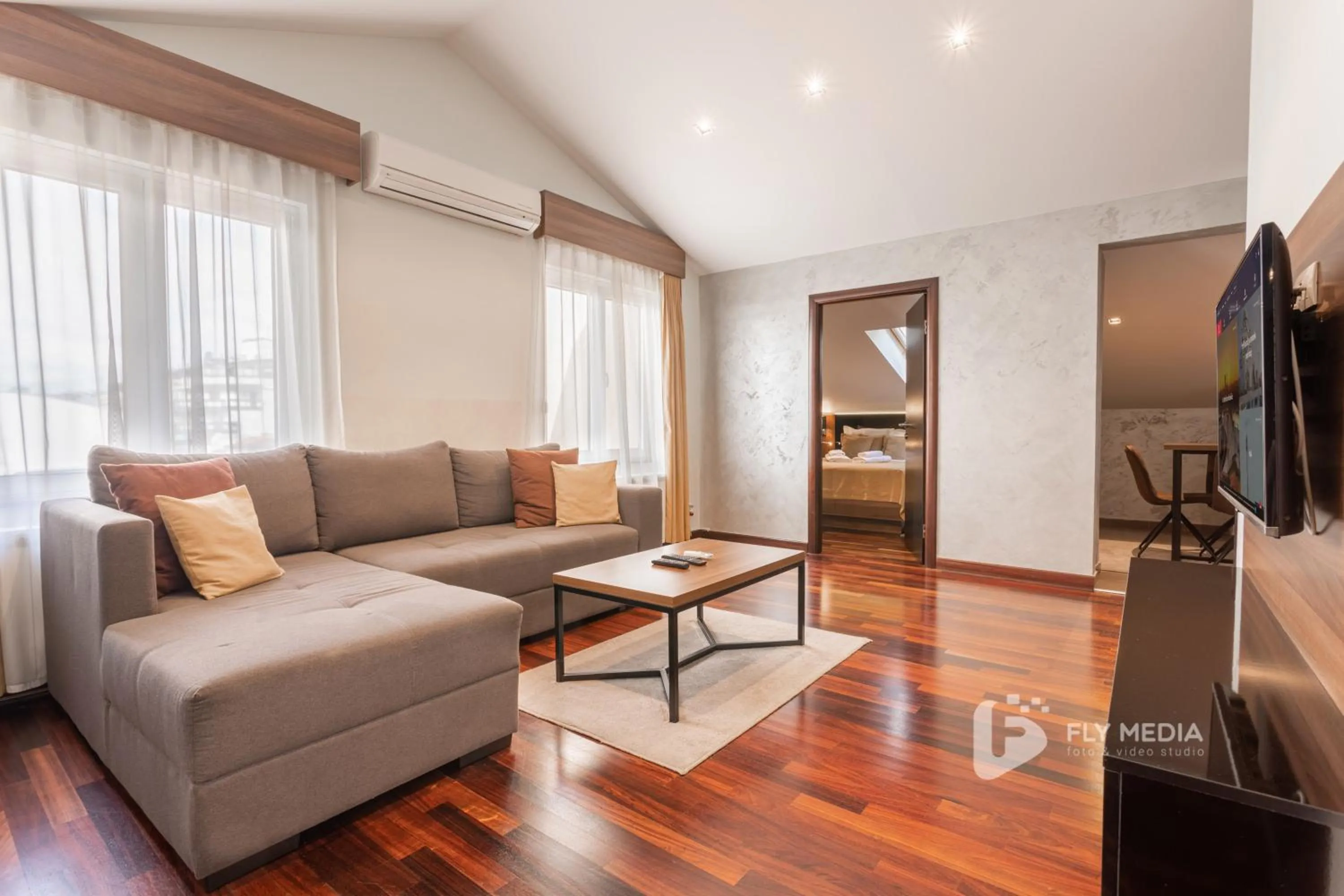 Two-Bedroom Apartment - Attic in Feel Belgrade Apartments