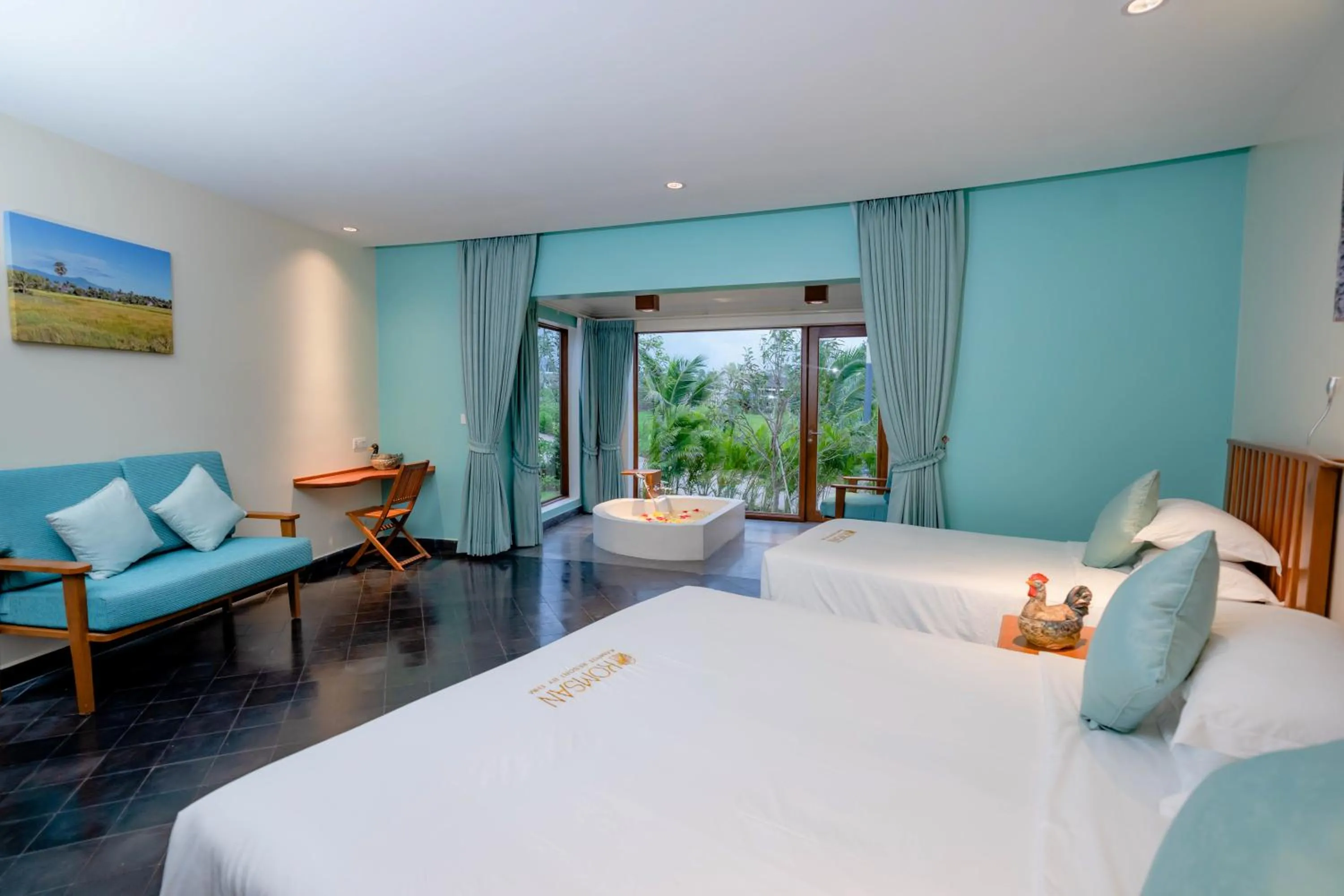 Junior Suite Twin  in Komsan Kampot Resort