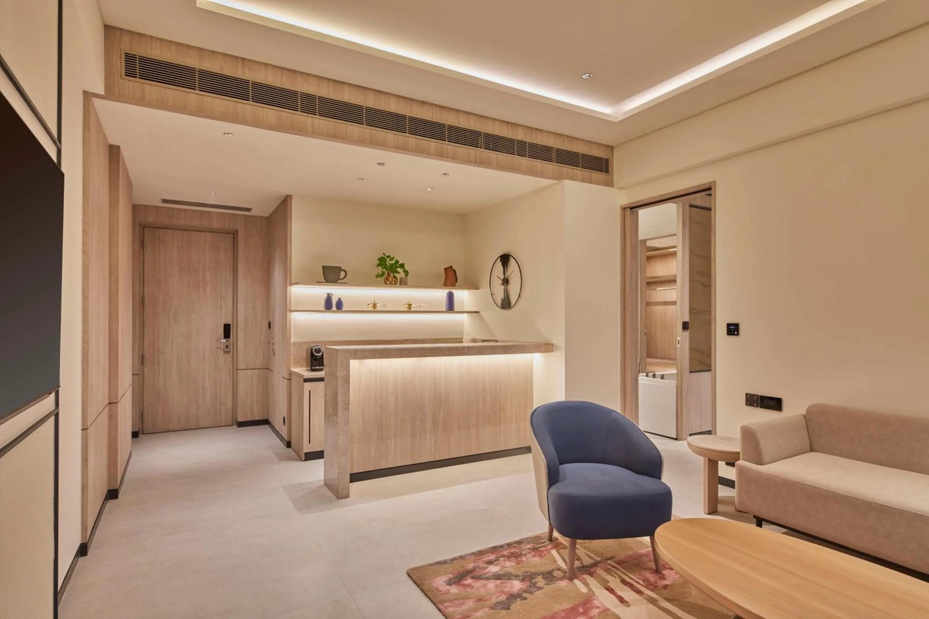 Premium King Suite - single occupancy - Lounge Access in Hilton Gurugram Baani City Centre